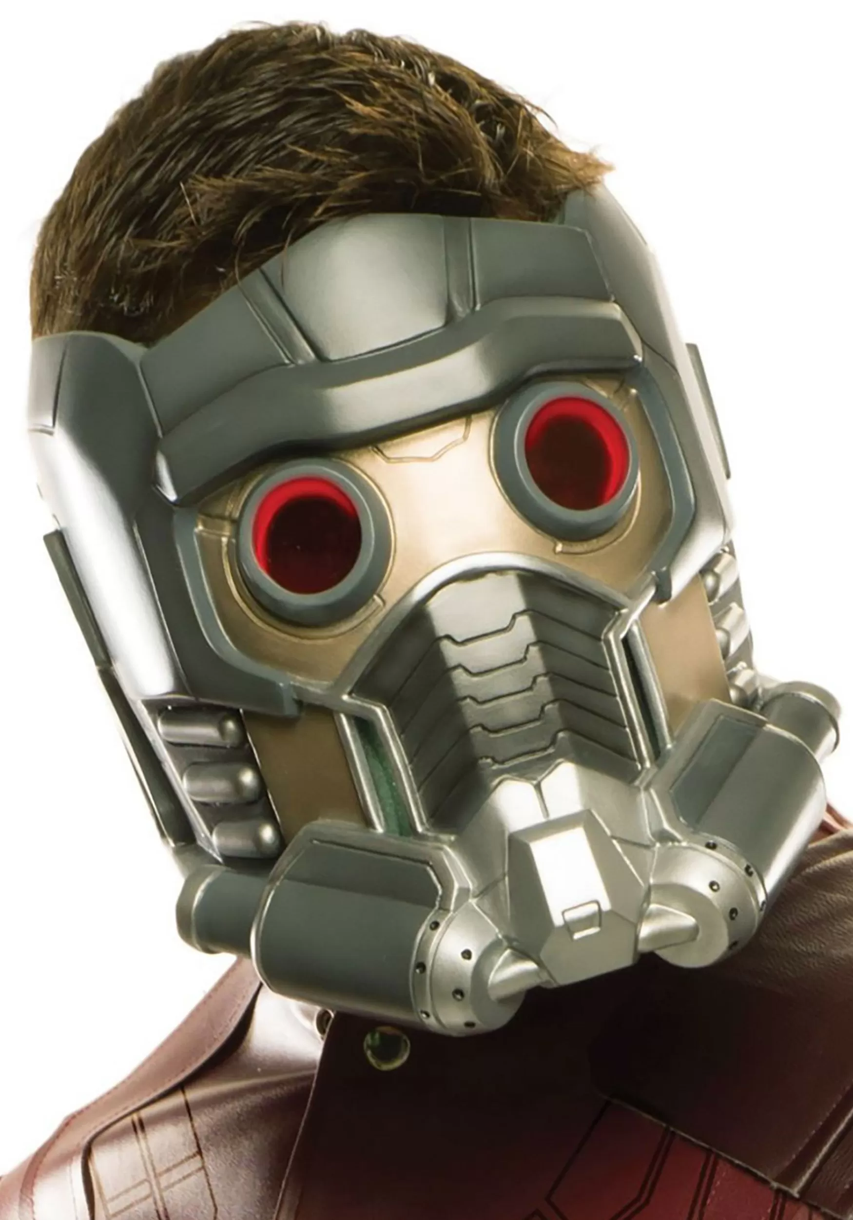 Online Rubies Costume Adult Avengers Endgame Star Lord Deluxe 1/2 Mask Superhero Costumes