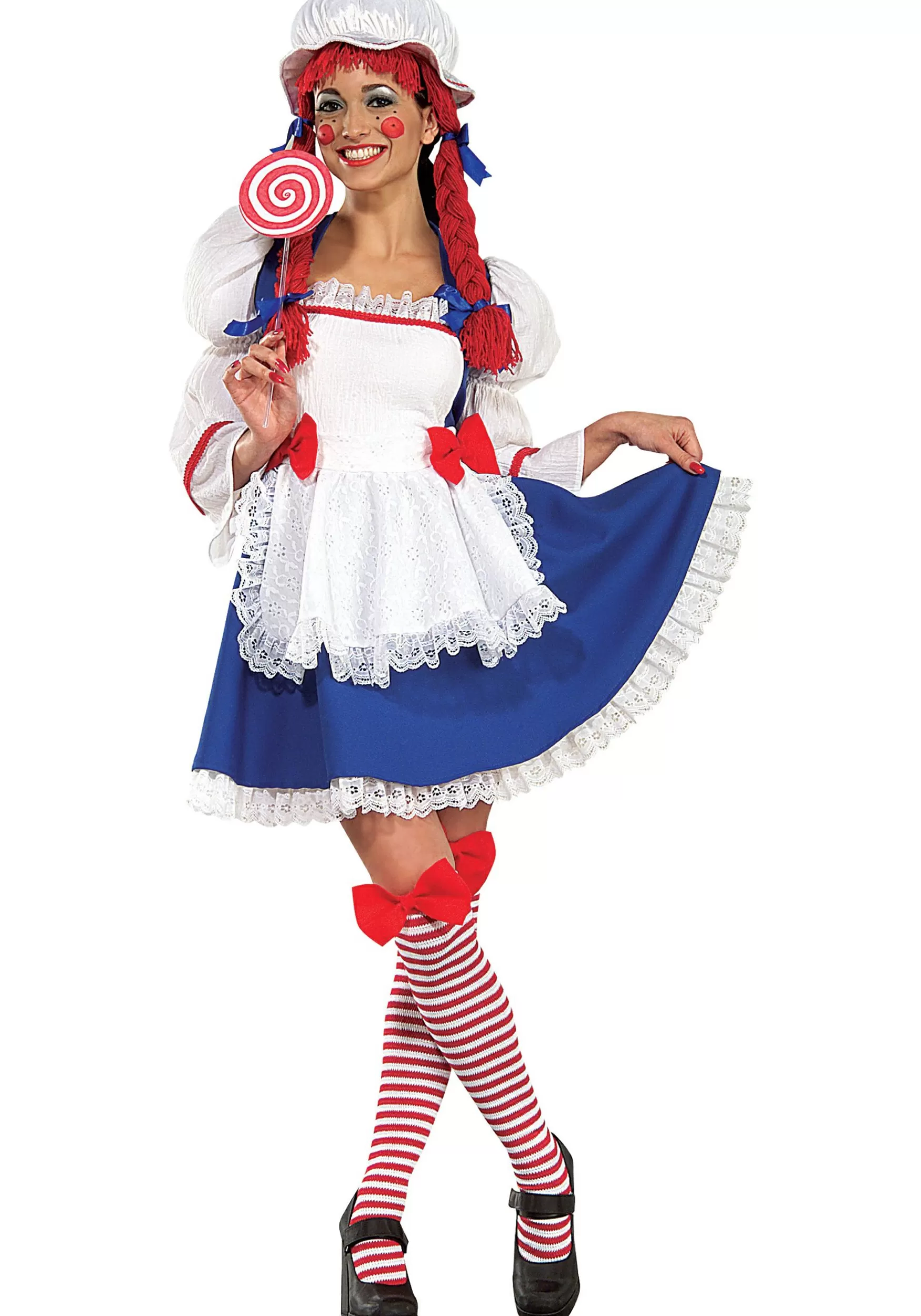 Shop Rubies Costume Adult Cheerful Rag Doll Costume Storybook & Fairytale Costumes