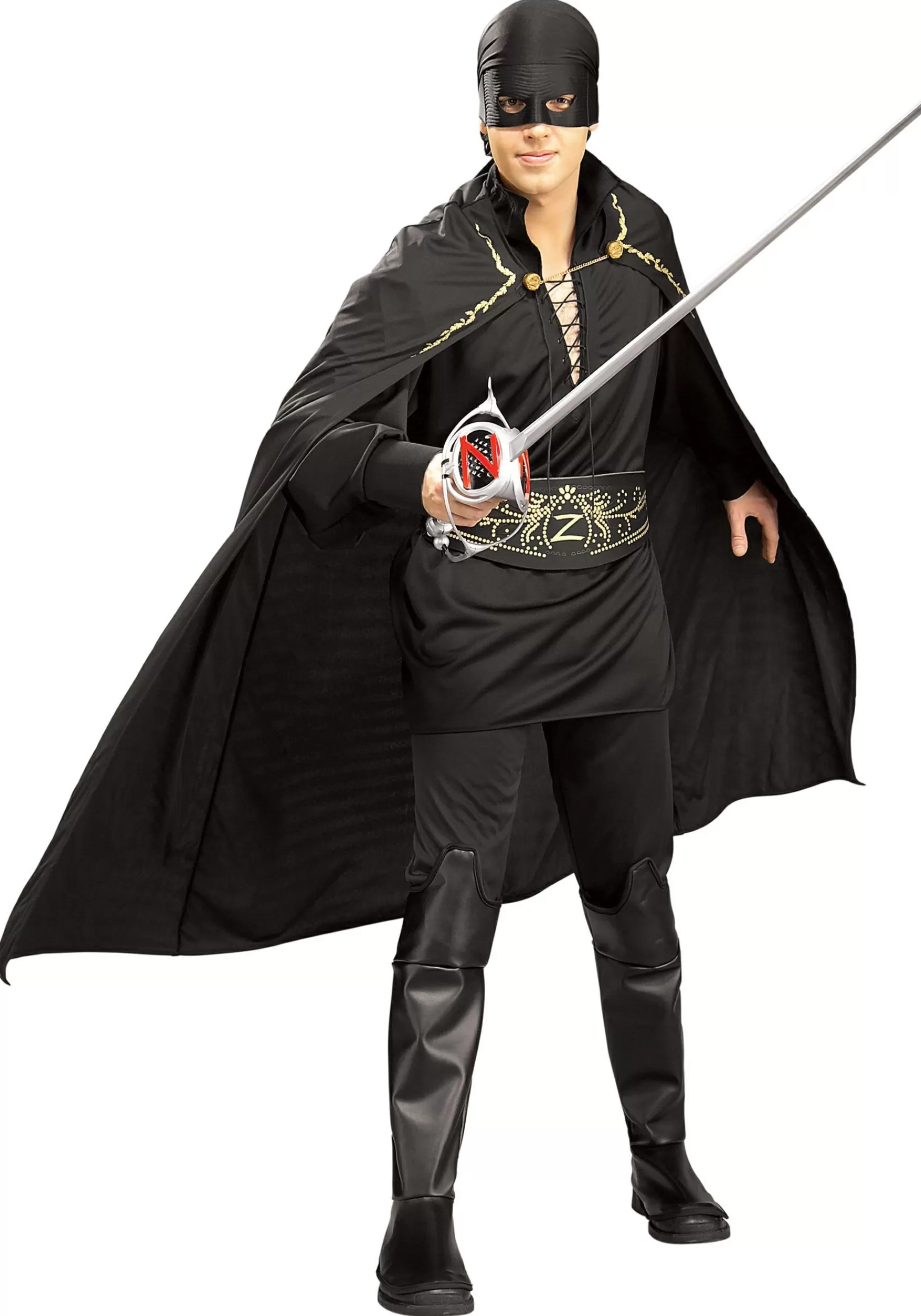 Discount Rubies Costume Adult Mens Zorro Costume Superhero Costumes