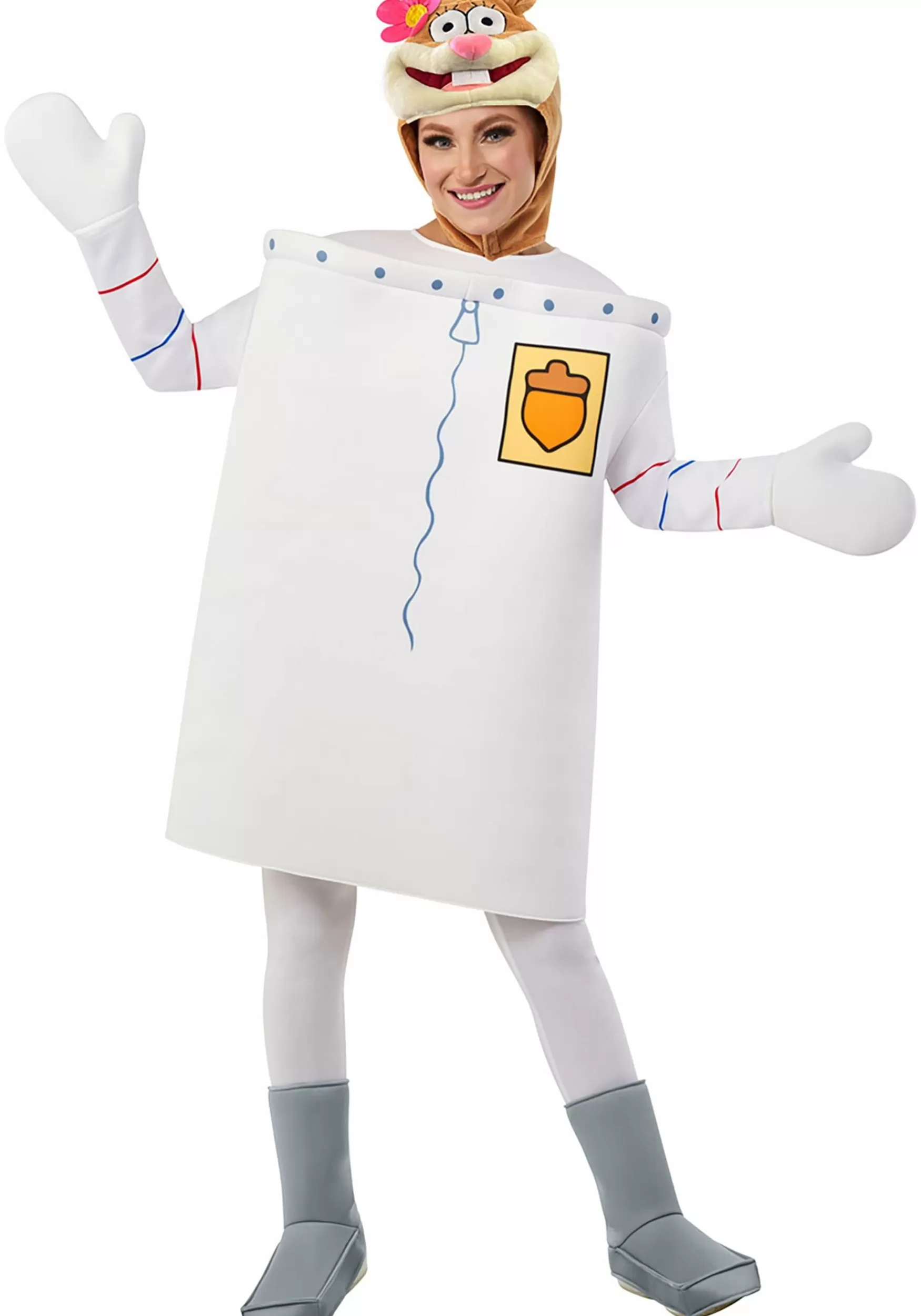 Discount Rubies Costume Adult Sandy Cheeks Deluxe Costume Tv / Movie Costumes