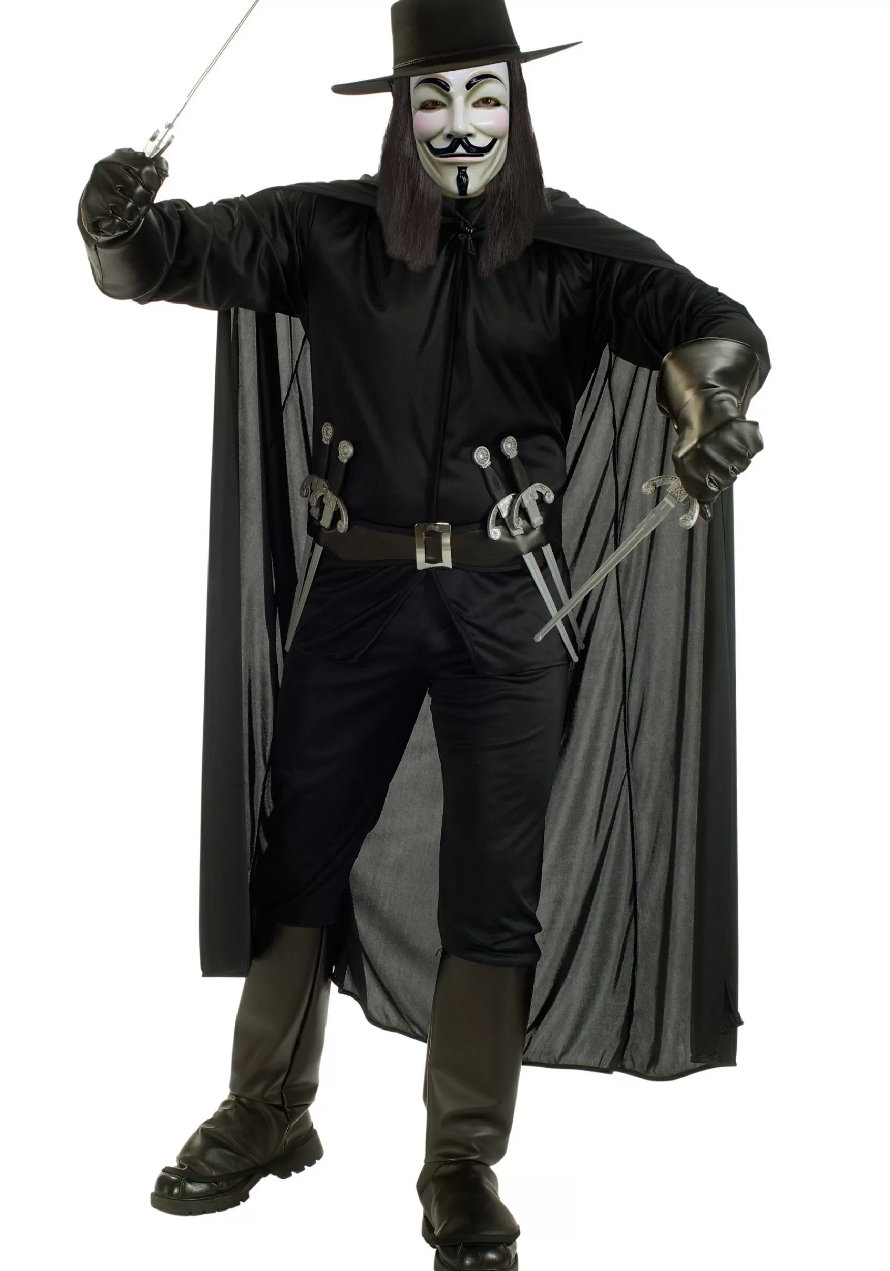 Discount Rubies Costume Adult V For Vendetta Costume Superhero Costumes
