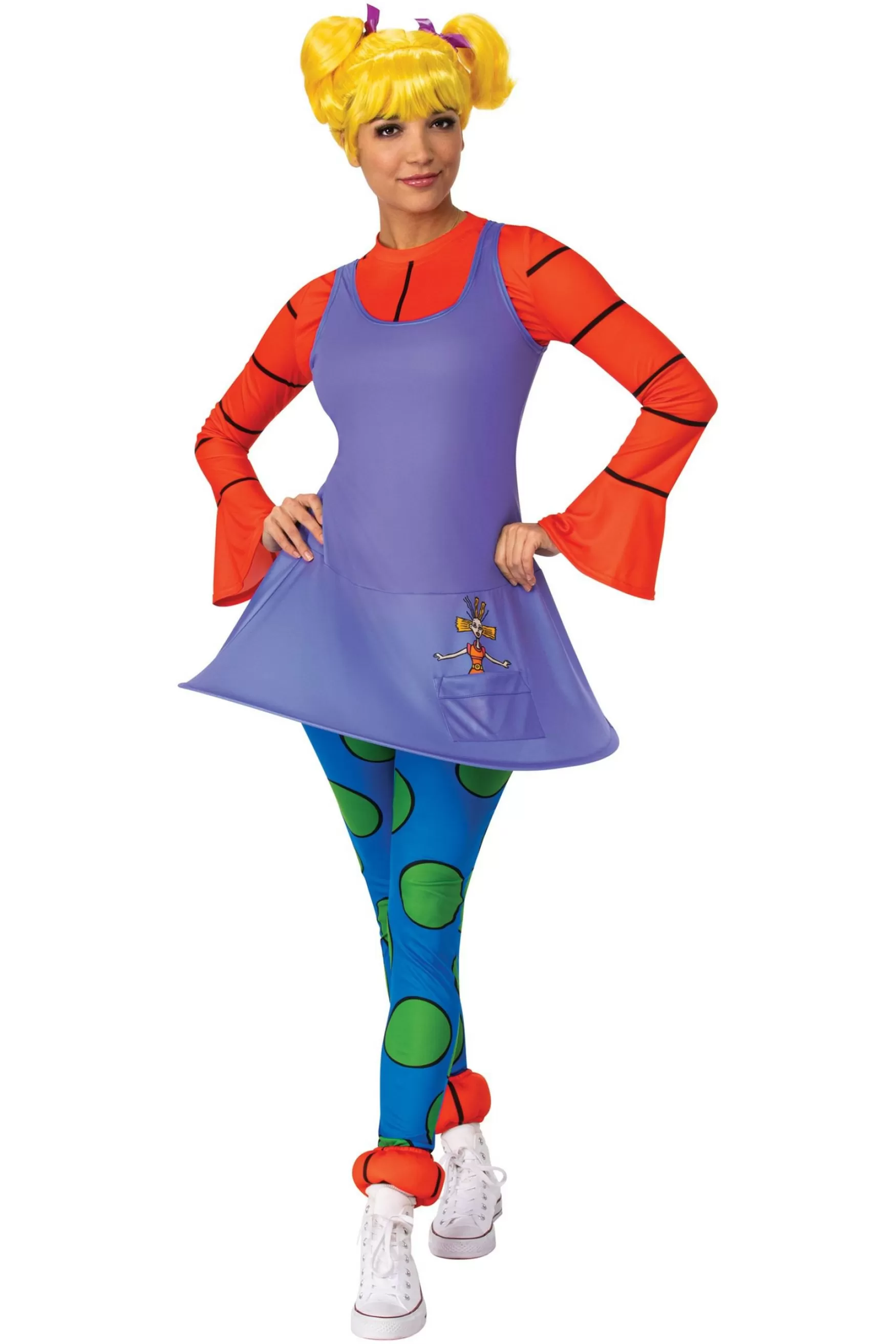 Shop Rubies Costume Angelica Rugrats Adult Costume Tv / Movie Costumes
