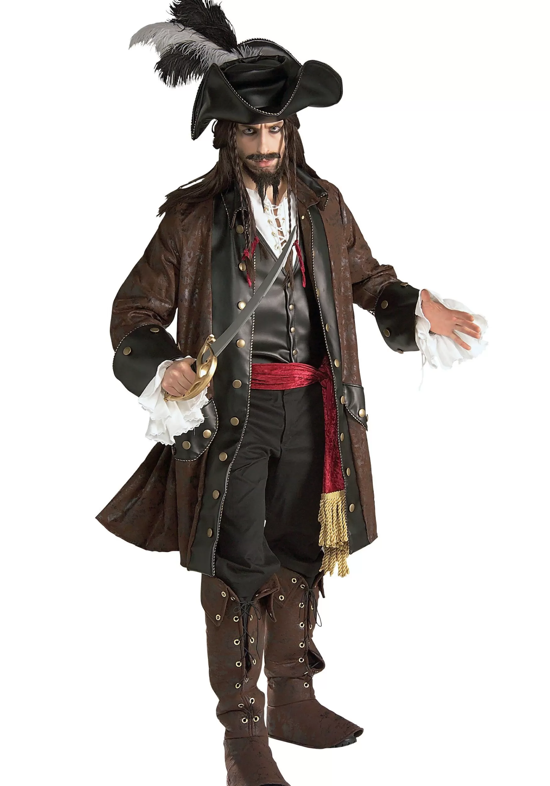 Flash Sale Rubies Costume Authentic Caribbean Pirate Adult Costume Pirate Costumes