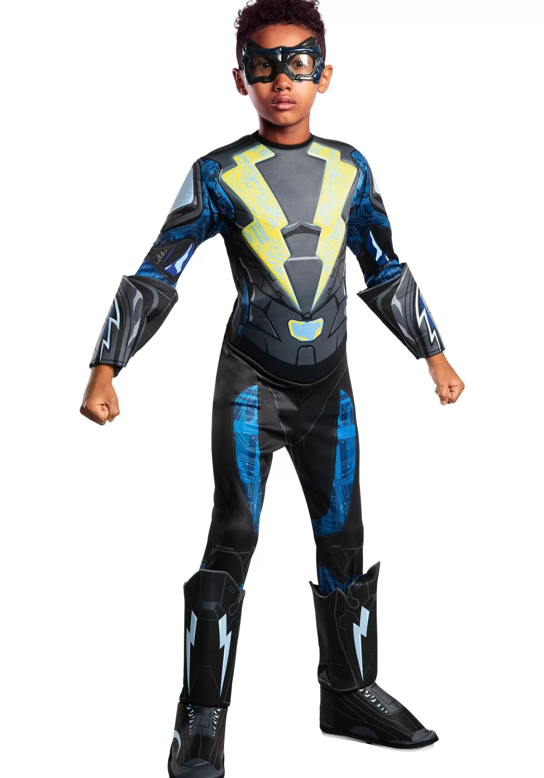 Online Rubies Costume Black Lightning Kids Deluxe Costume Superhero Costumes