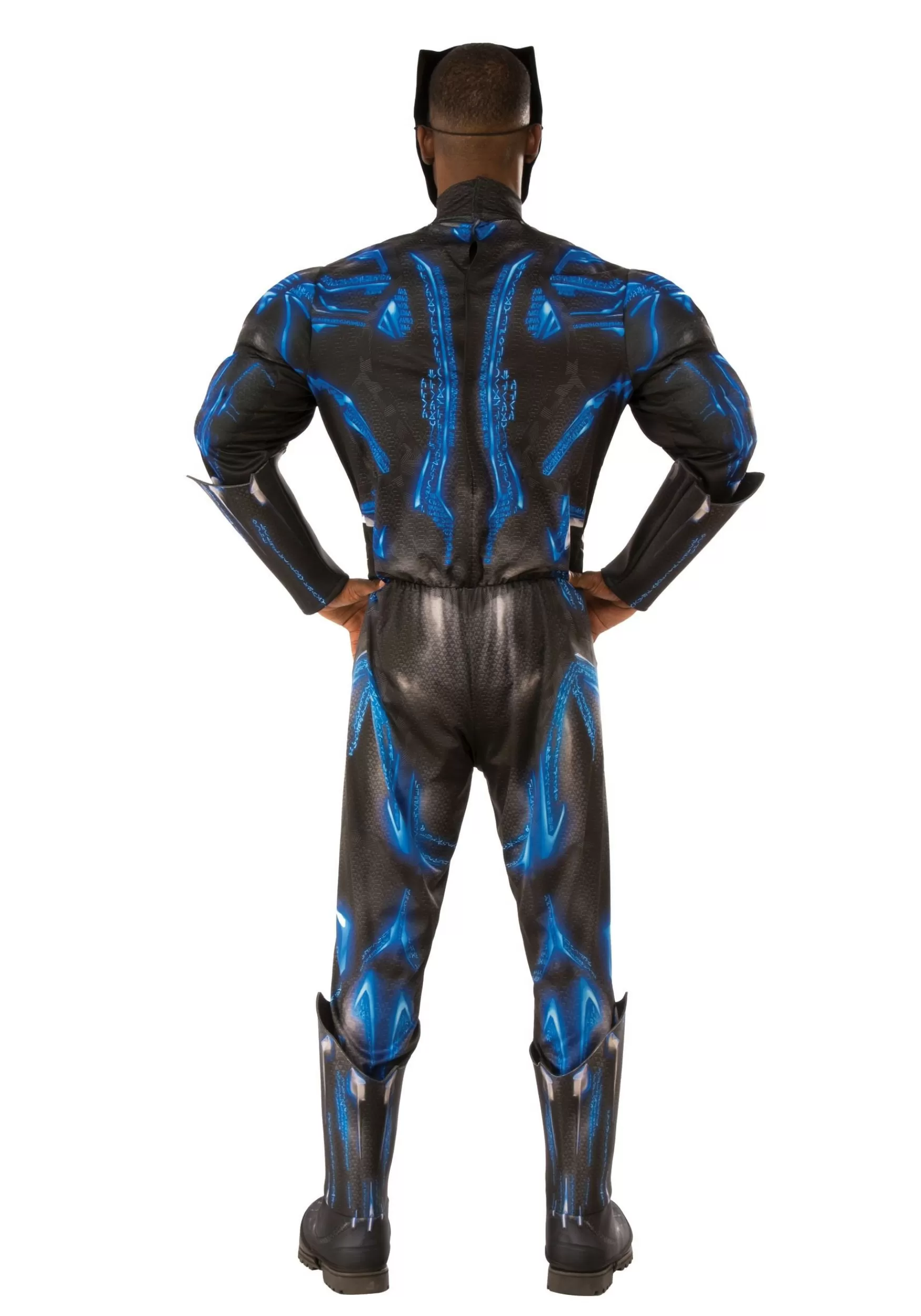 Online Rubies Costume Black Panther Blue Deluxe Adult Costume Superhero Costumes