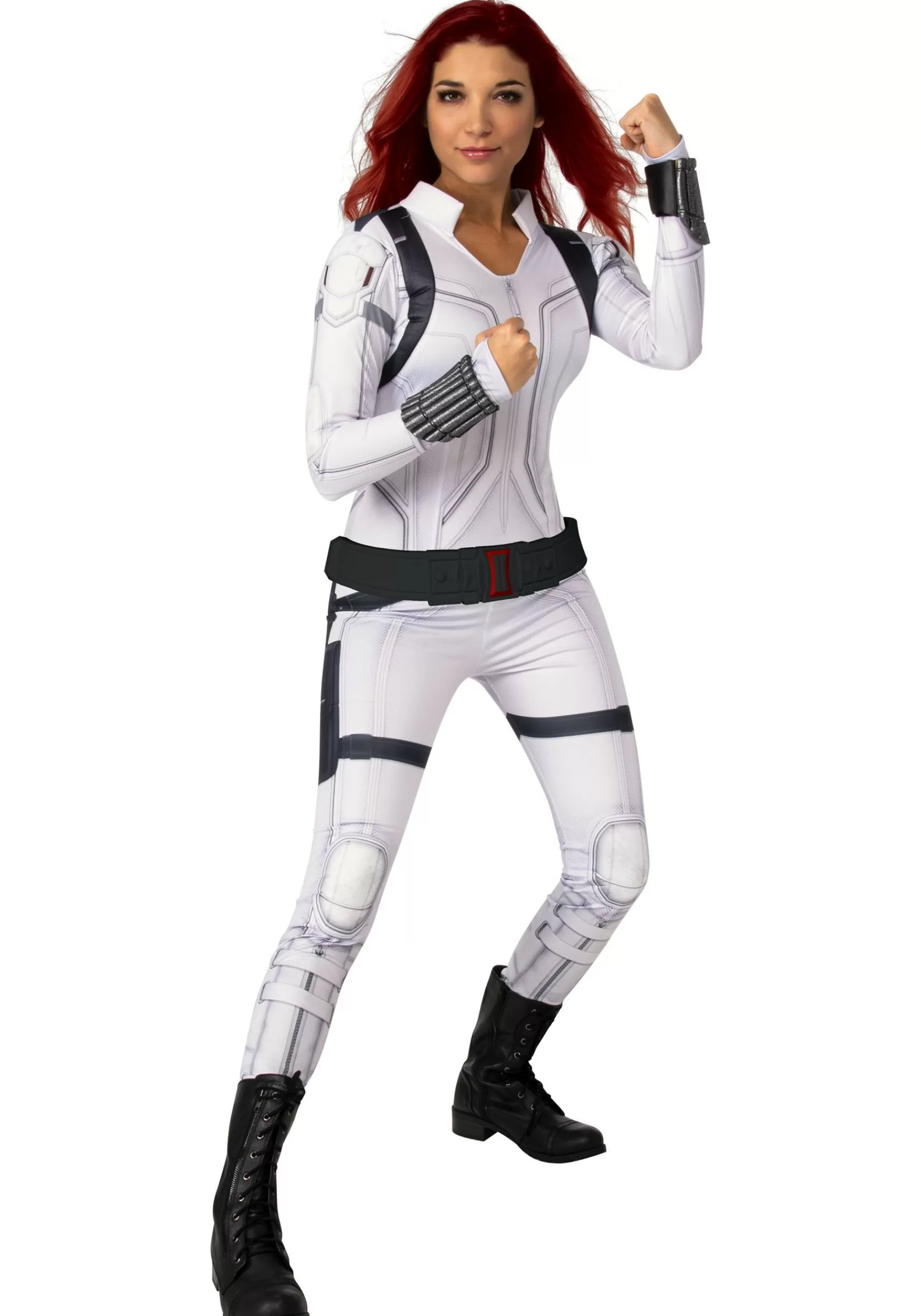Flash Sale Rubies Costume Black Widow White Costume For Women Superhero Costumes