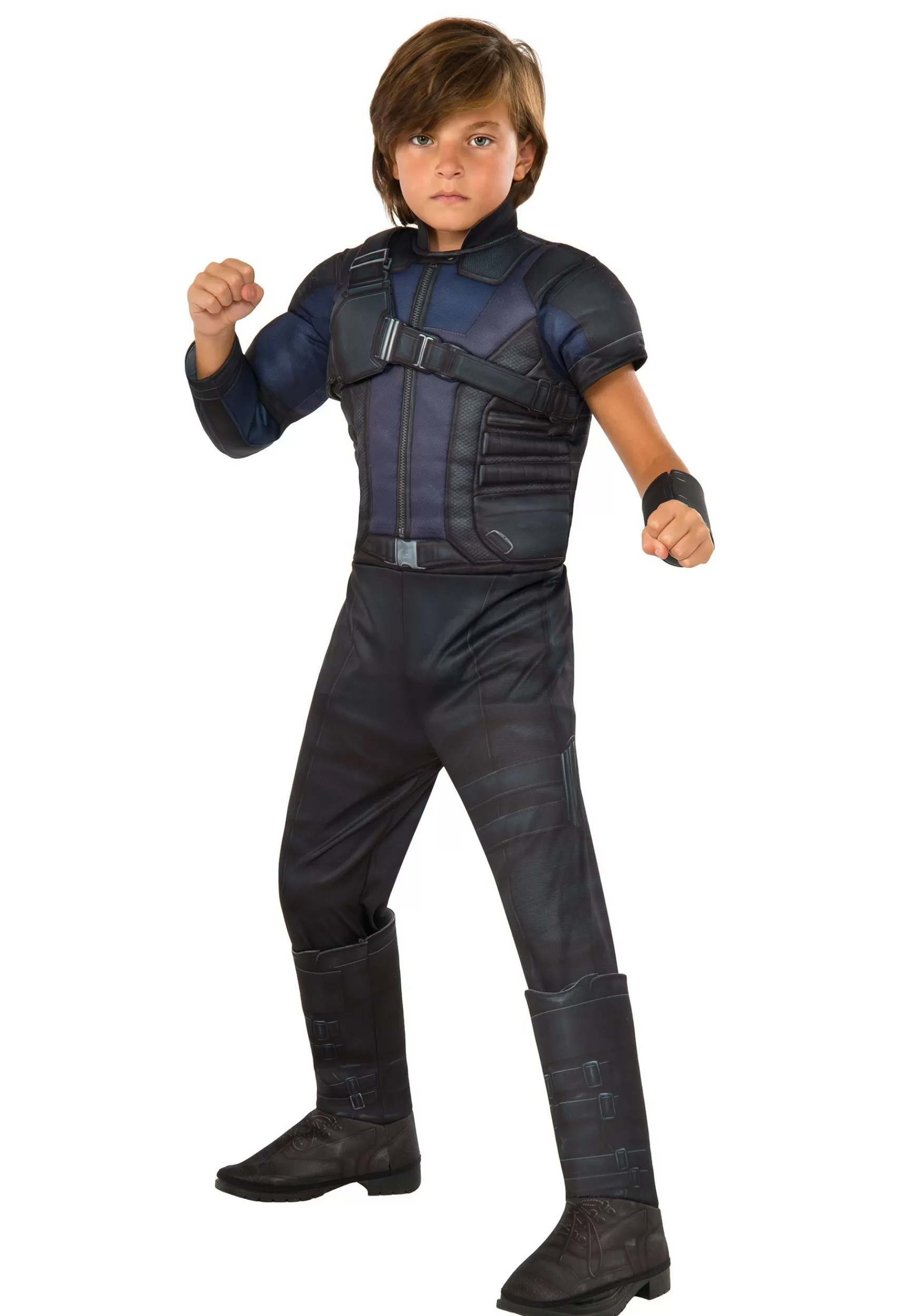 Discount Rubies Costume Boys Civil War Hawkeye Deluxe Costume Superhero Costumes