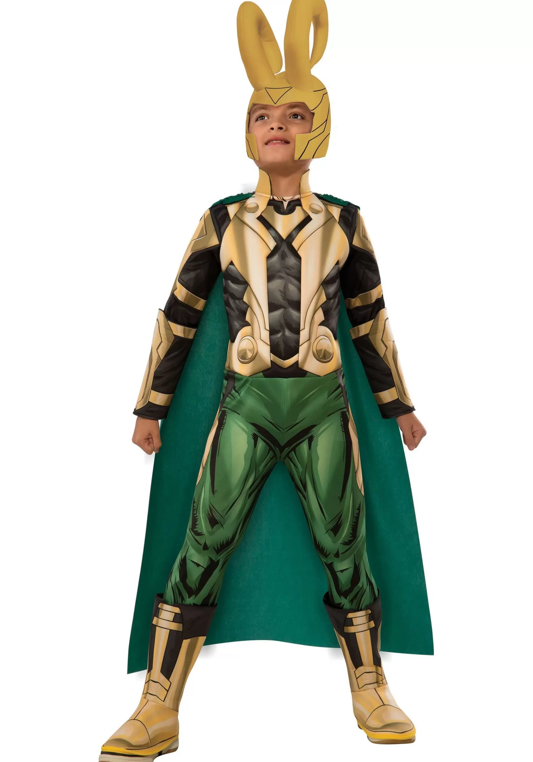 Fashion Rubies Costume Boys Deluxe Loki Costume Superhero Costumes