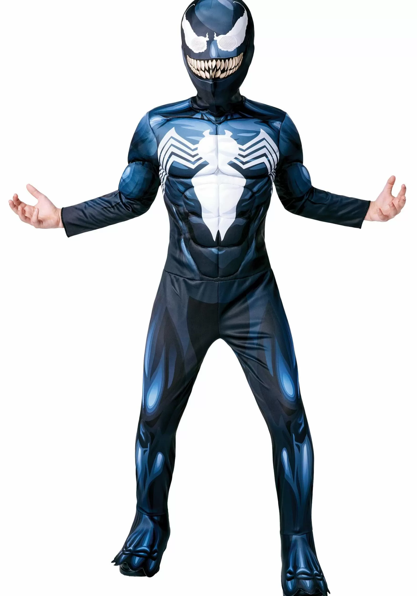 Shop Rubies Costume Boy's Marvel Deluxe Venom Costume Superhero Costumes