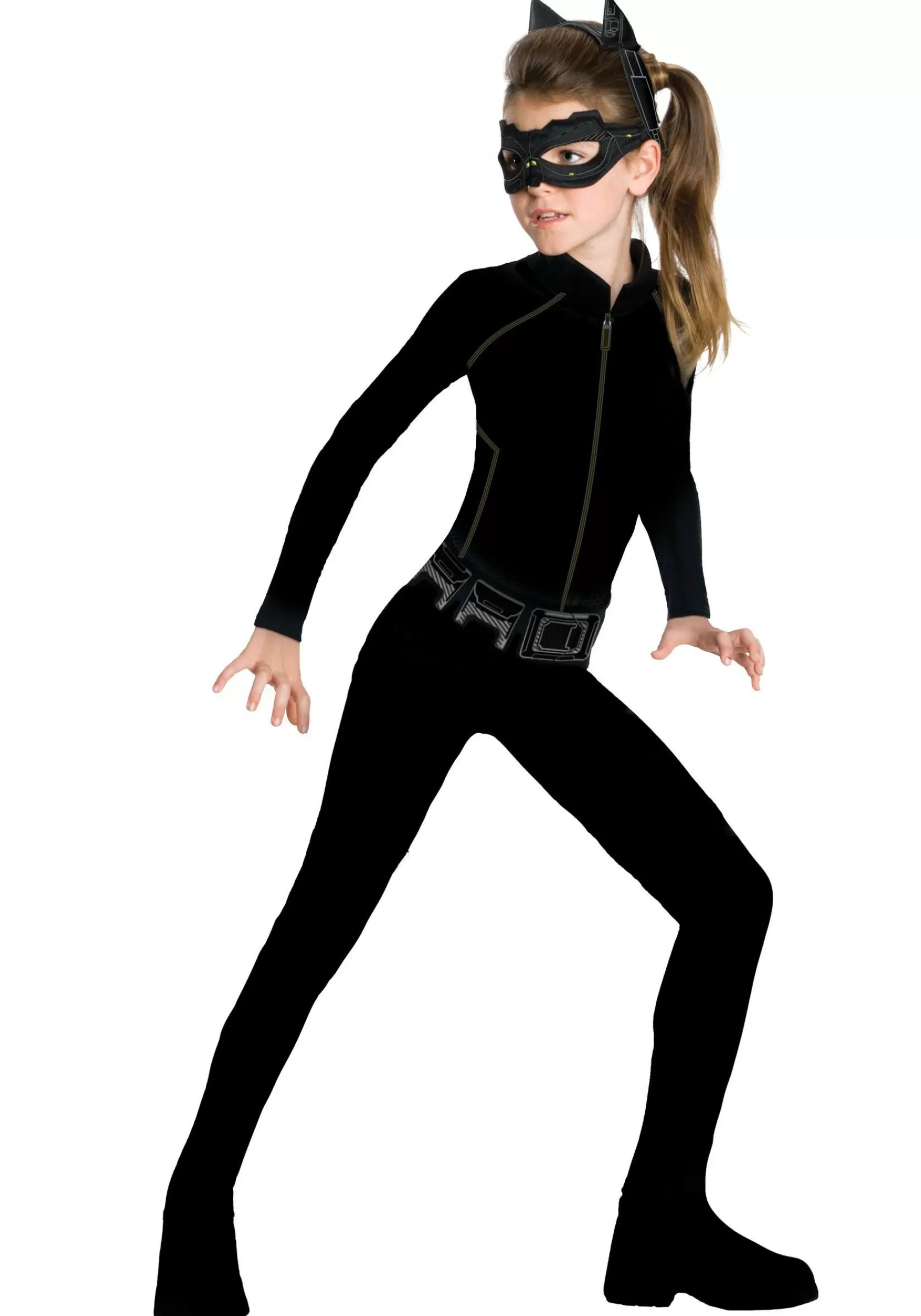 Hot Rubies Costume Catwoman Action Suit Dress Up Costume Set Superhero Costumes
