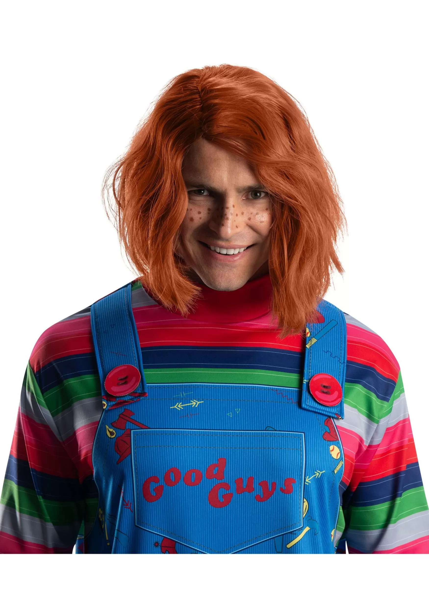 Sale Rubies Costume Childs Play Adult Chucky Wig Tv / Movie Costumes