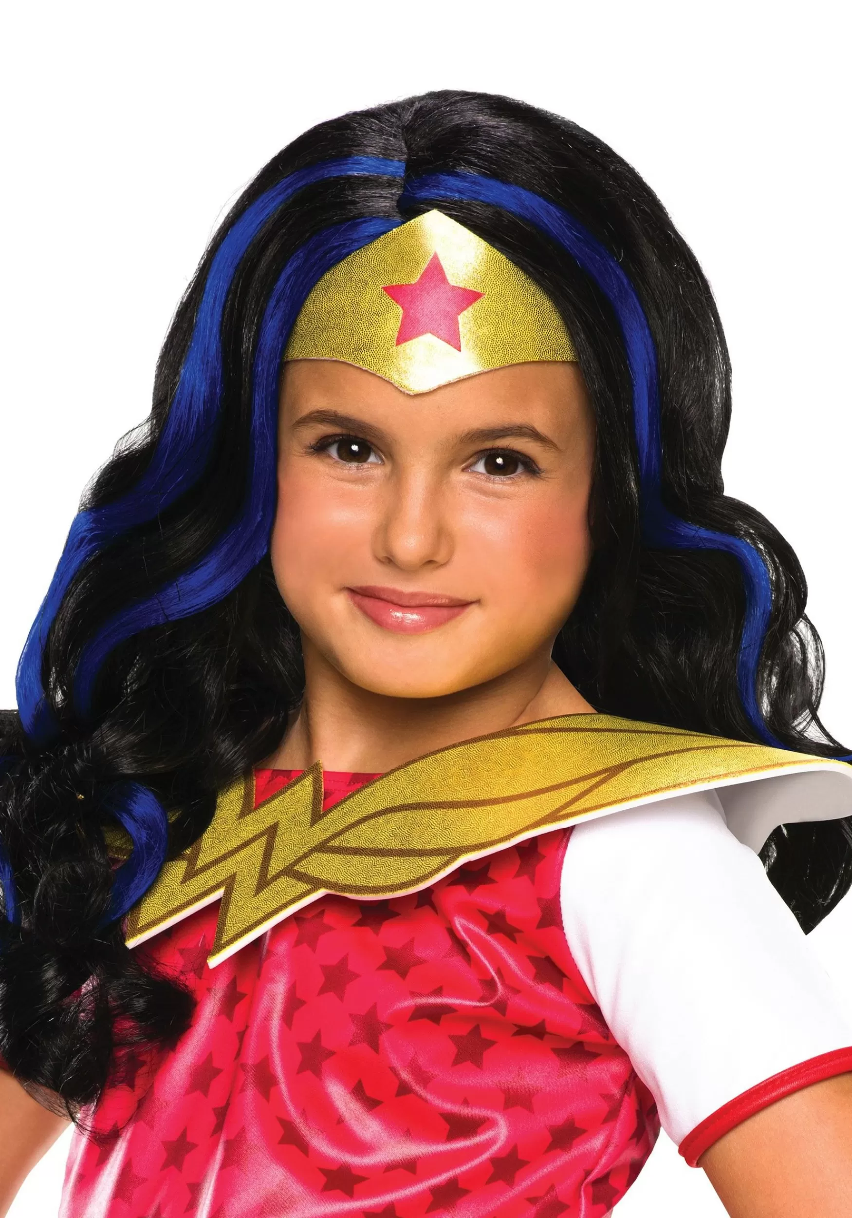 Discount Rubies Costume Dc Superhero Girls Wonder Woman Wig Superhero Costumes