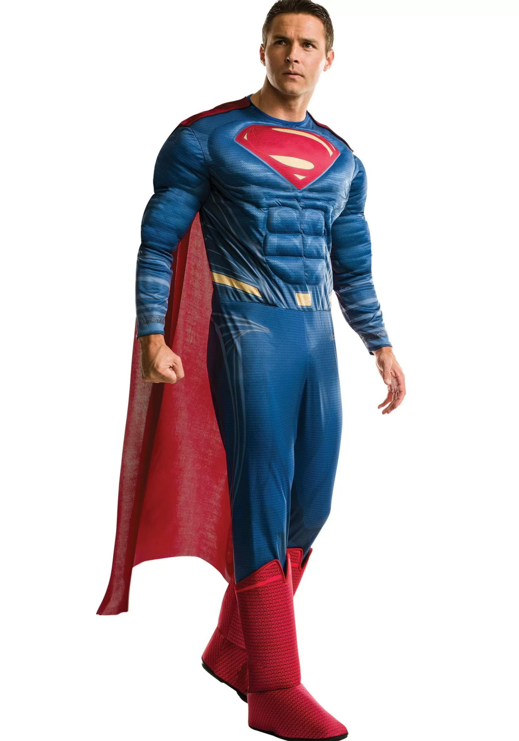 Hot Rubies Costume Deluxe Adult Dawn Of Justice Superman Costume Superhero Costumes