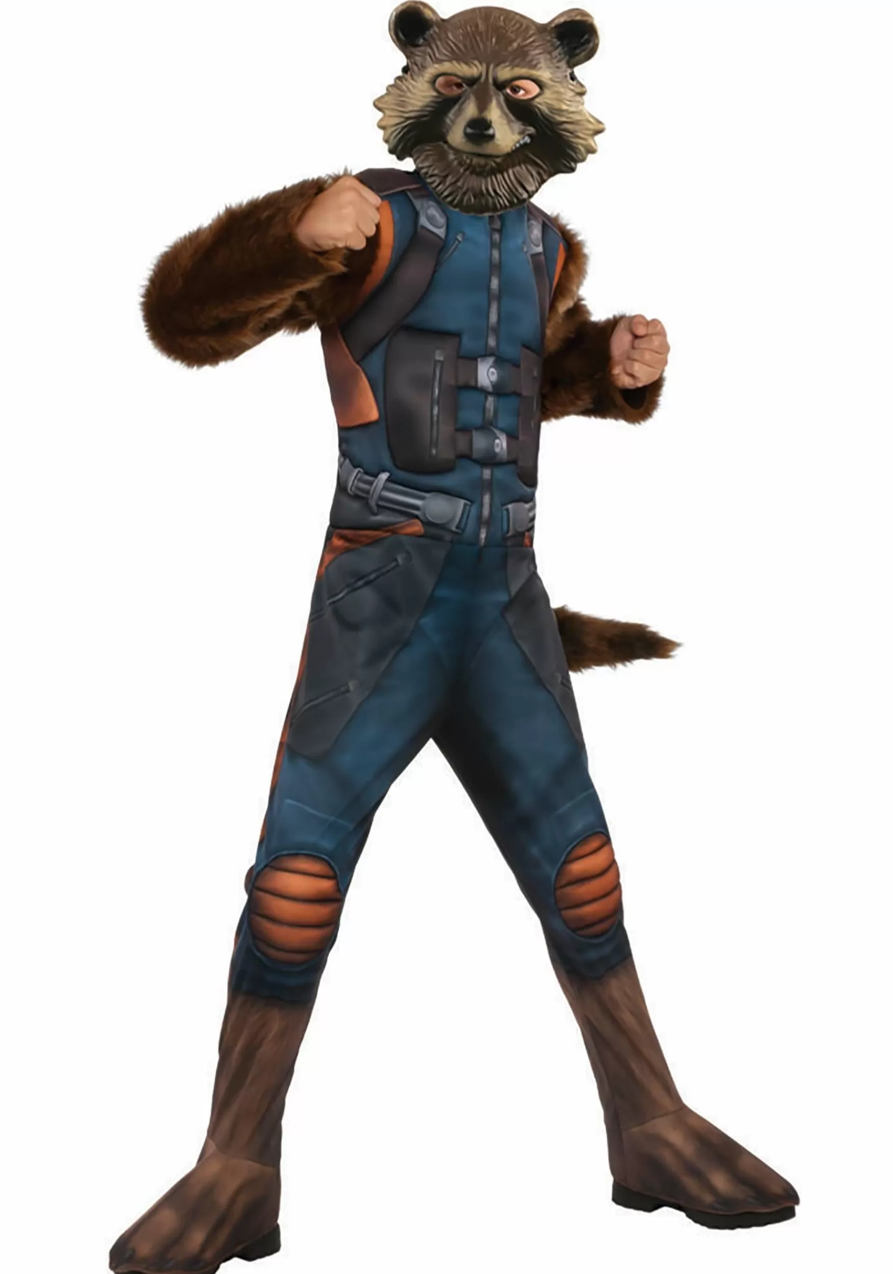 Best Sale Rubies Costume Deluxe Child Rocket Raccoon Avengers 4 Costume Superhero Costumes