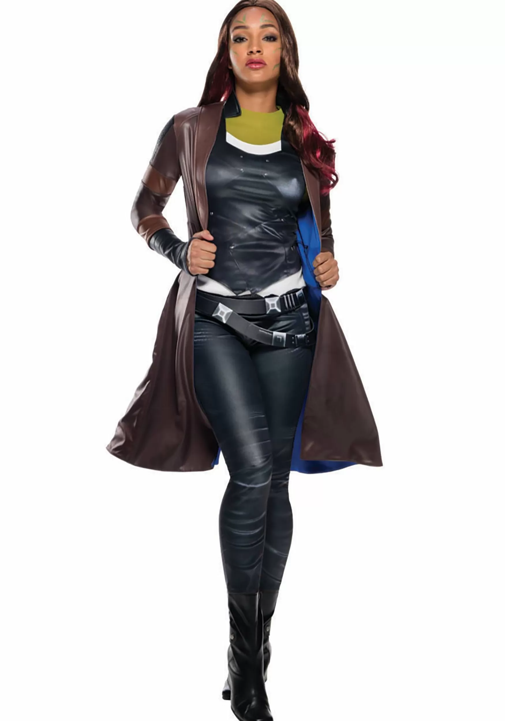 Cheap Rubies Costume Deluxe Gamora Coat For Women Superhero Costumes