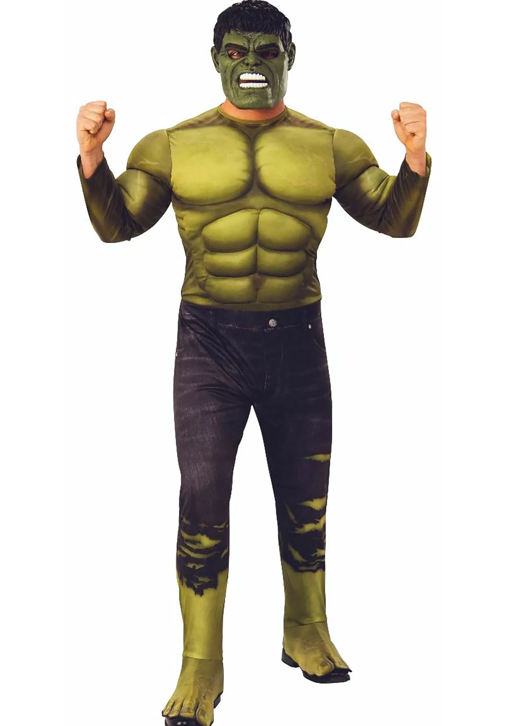Shop Rubies Costume Deluxe Hulk Adult Costume Superhero Costumes