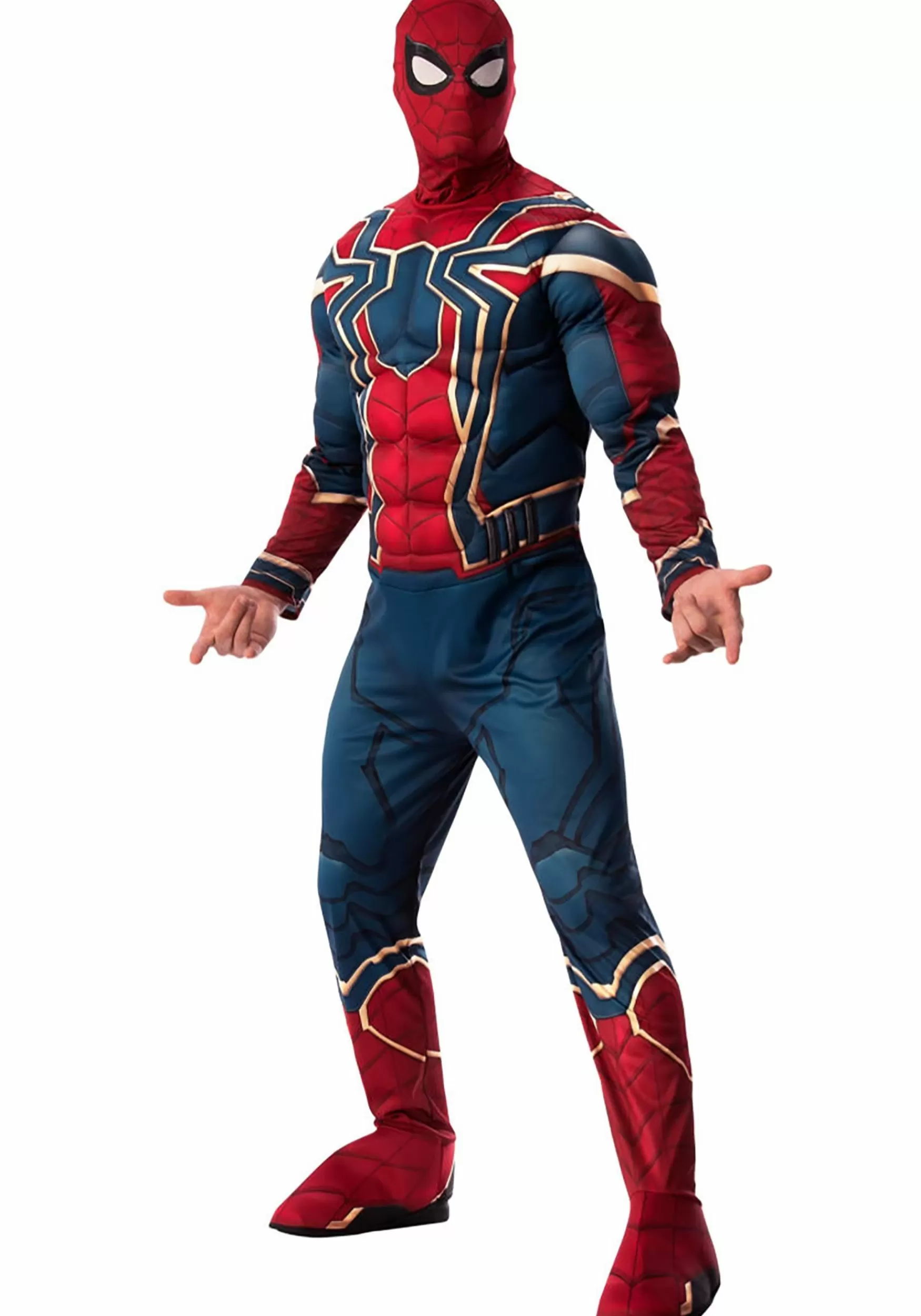 Sale Rubies Costume Deluxe Iron Spider Adult Costume Superhero Costumes
