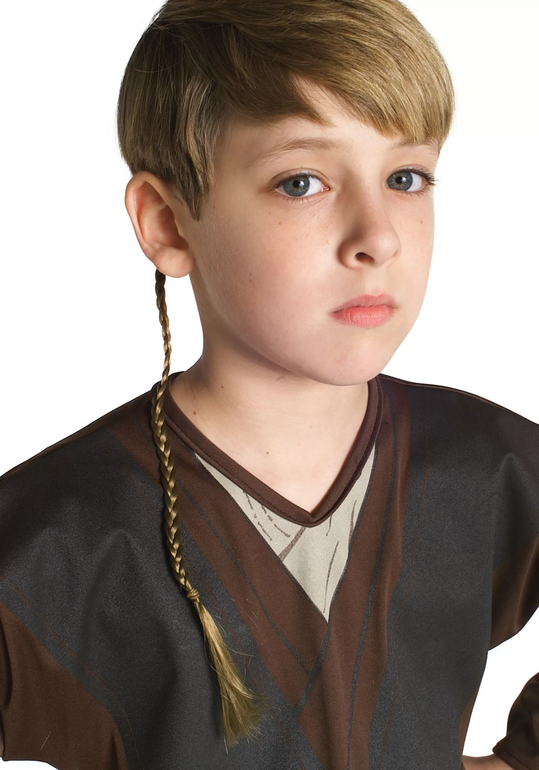 Fashion Rubies Costume Deluxe Jedi Braid Star Wars Costumes