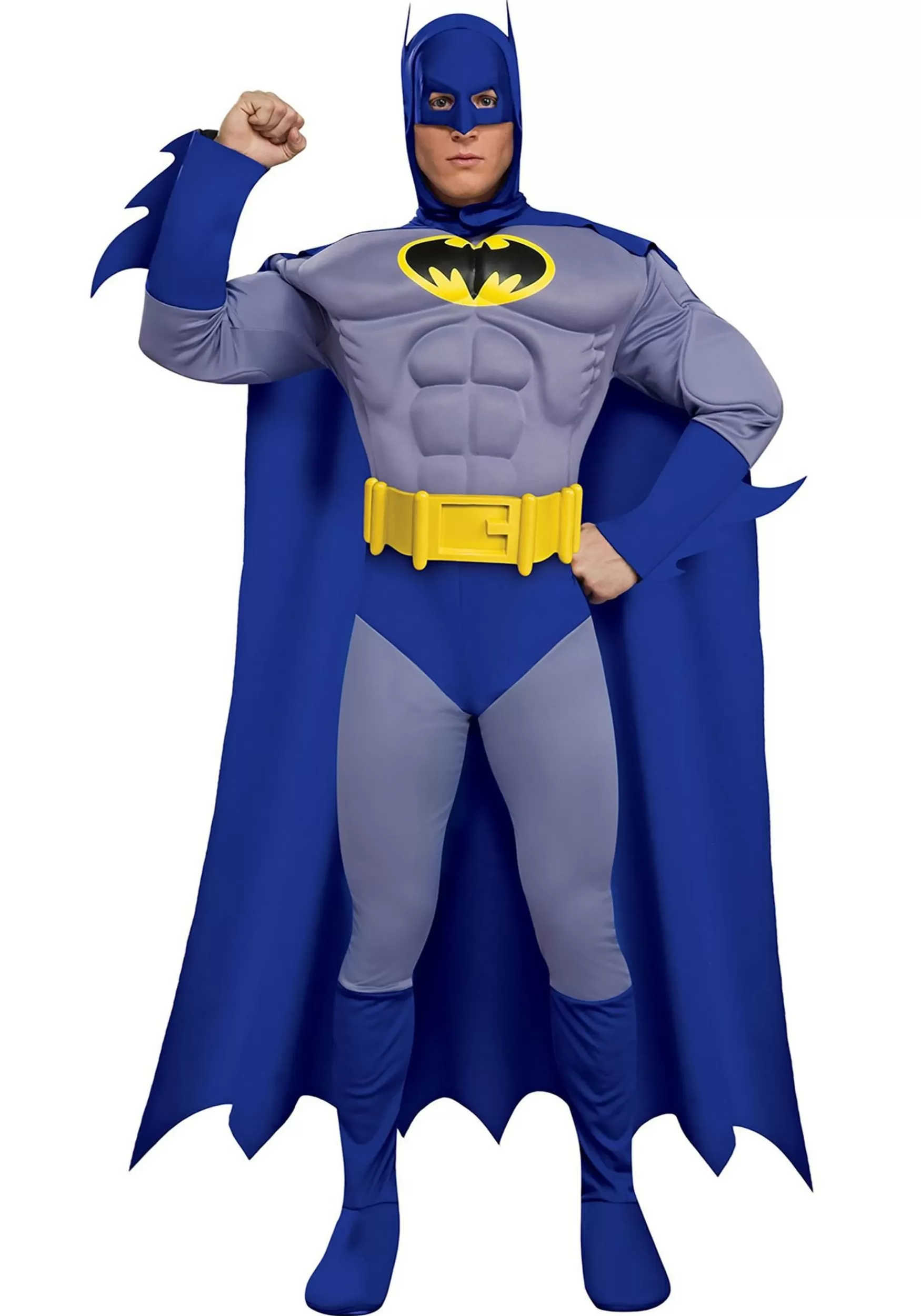 Hot Rubies Costume Deluxe Muscle Chest Batman Men's Costume Superhero Costumes