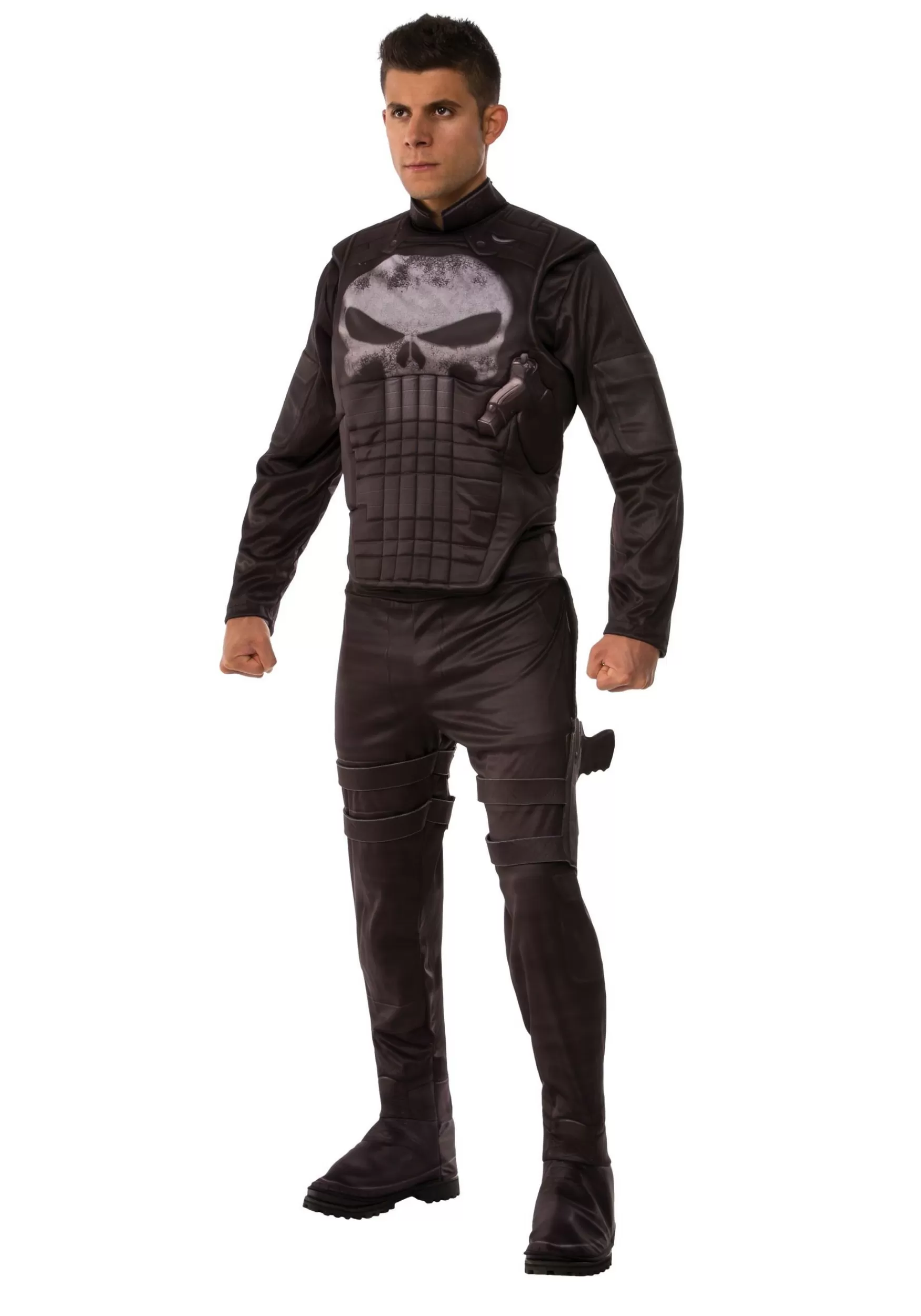 New Rubies Costume Deluxe Punisher Men's Costume Superhero Costumes
