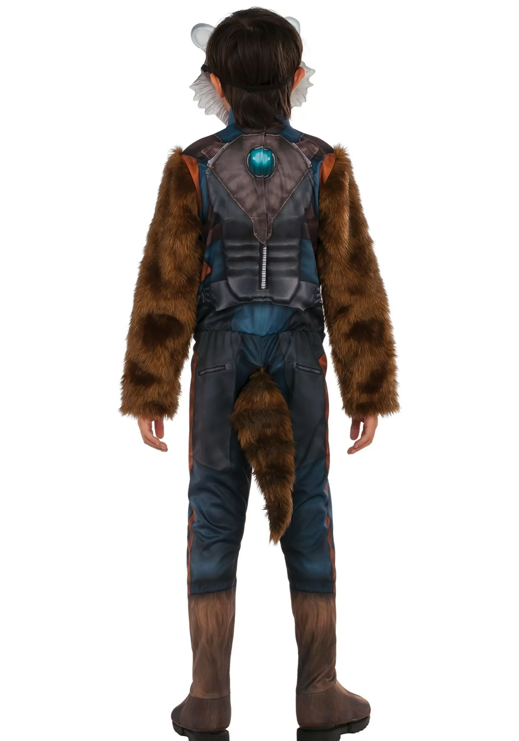 Best Rubies Costume Deluxe Rocket Raccoon Costume For Kids Superhero Costumes