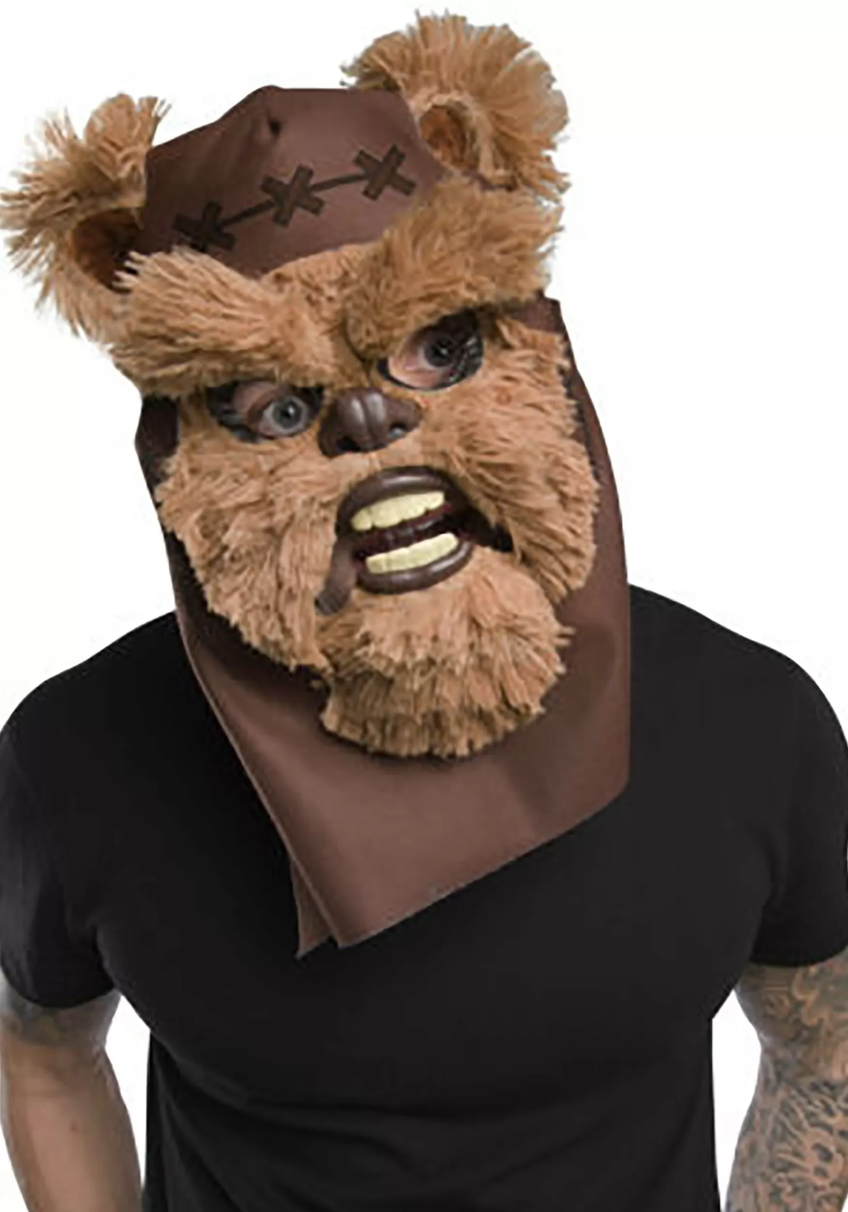 Hot Rubies Costume Ewok Mouth Mover Mask Star Wars Costumes
