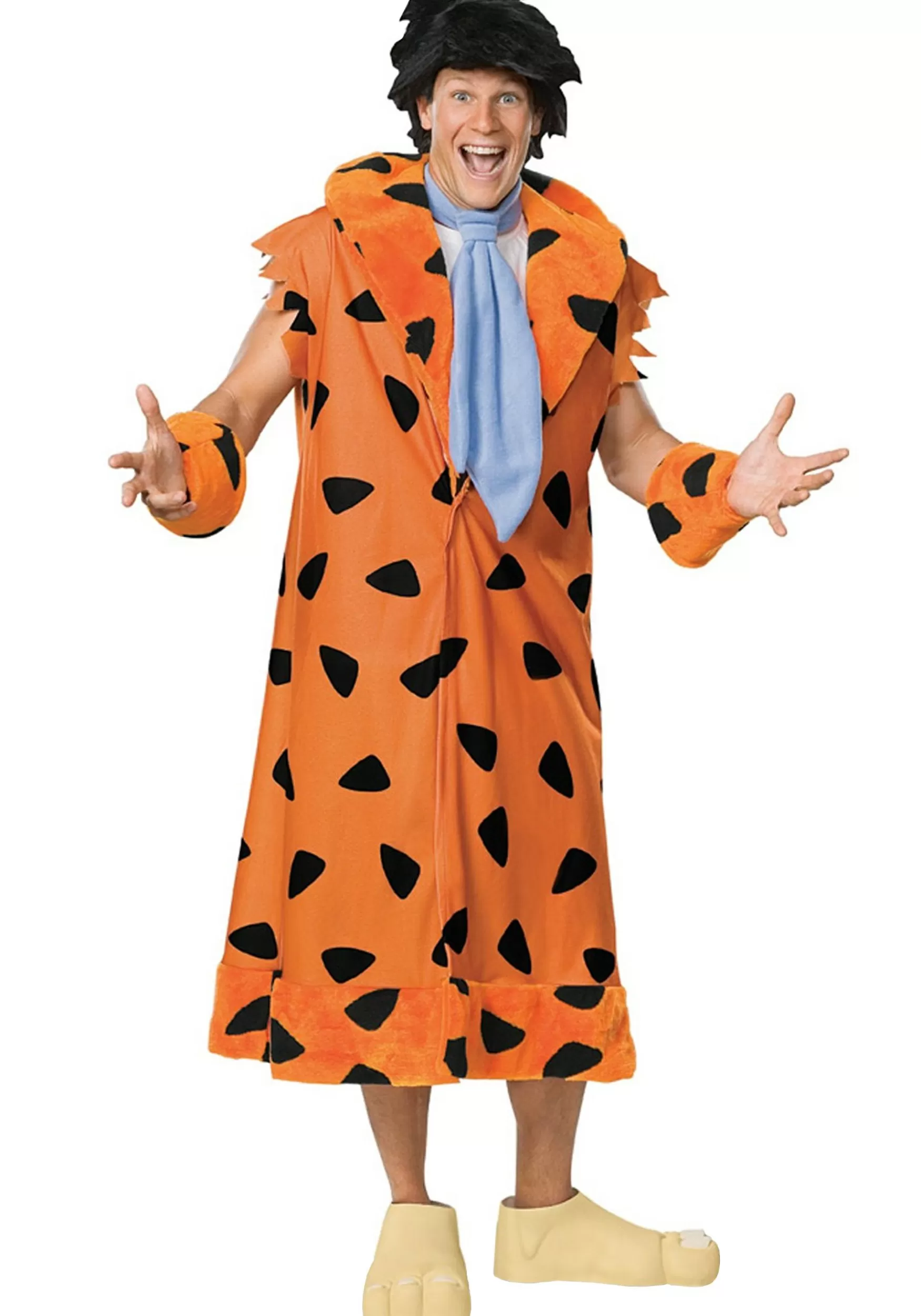 New Rubies Costume Fred Flintstone Plus Size Costume Tv / Movie Costumes