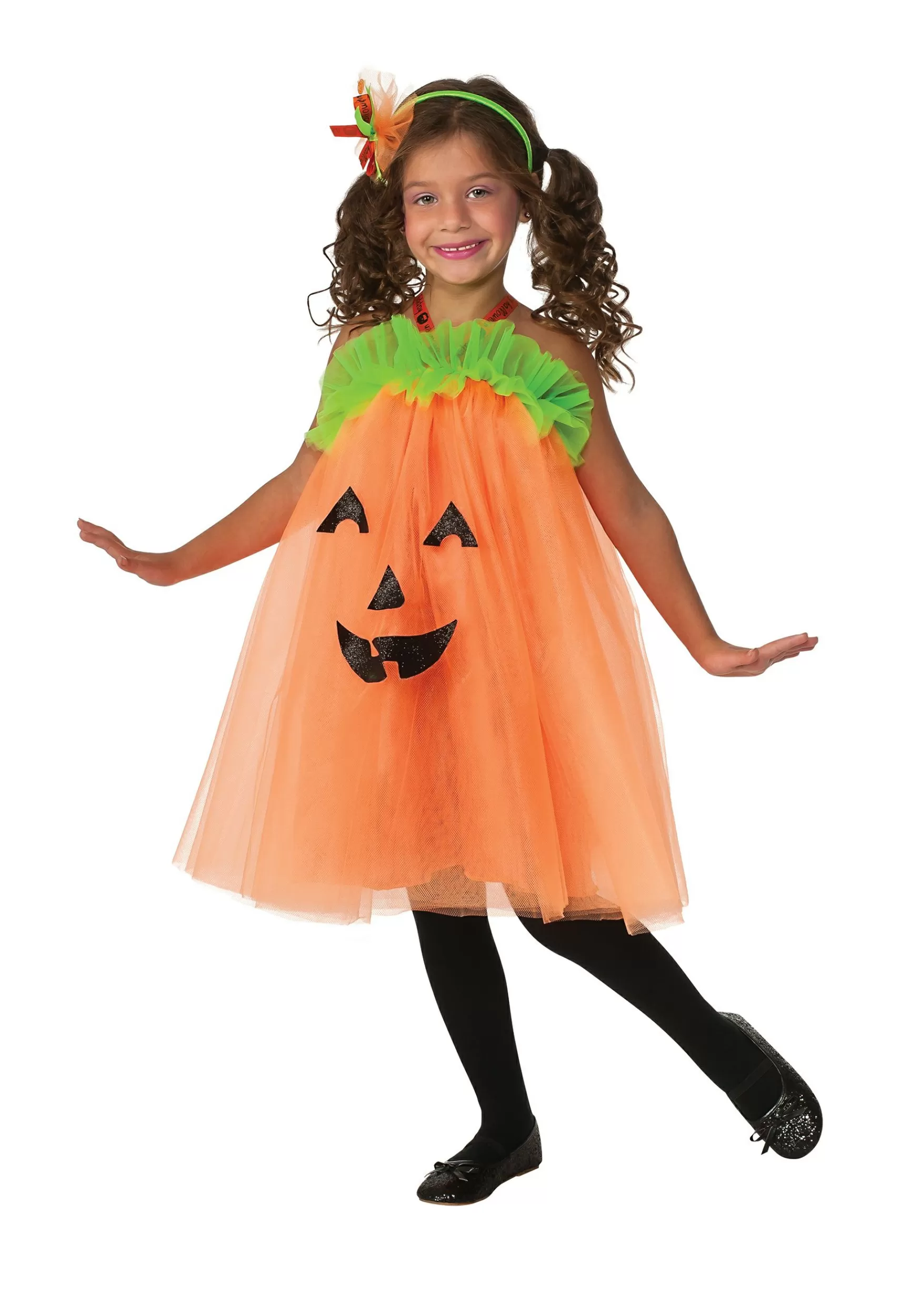 Flash Sale Rubies Costume Girls Pumpkin Tutu Costume Dress Scary Costumes