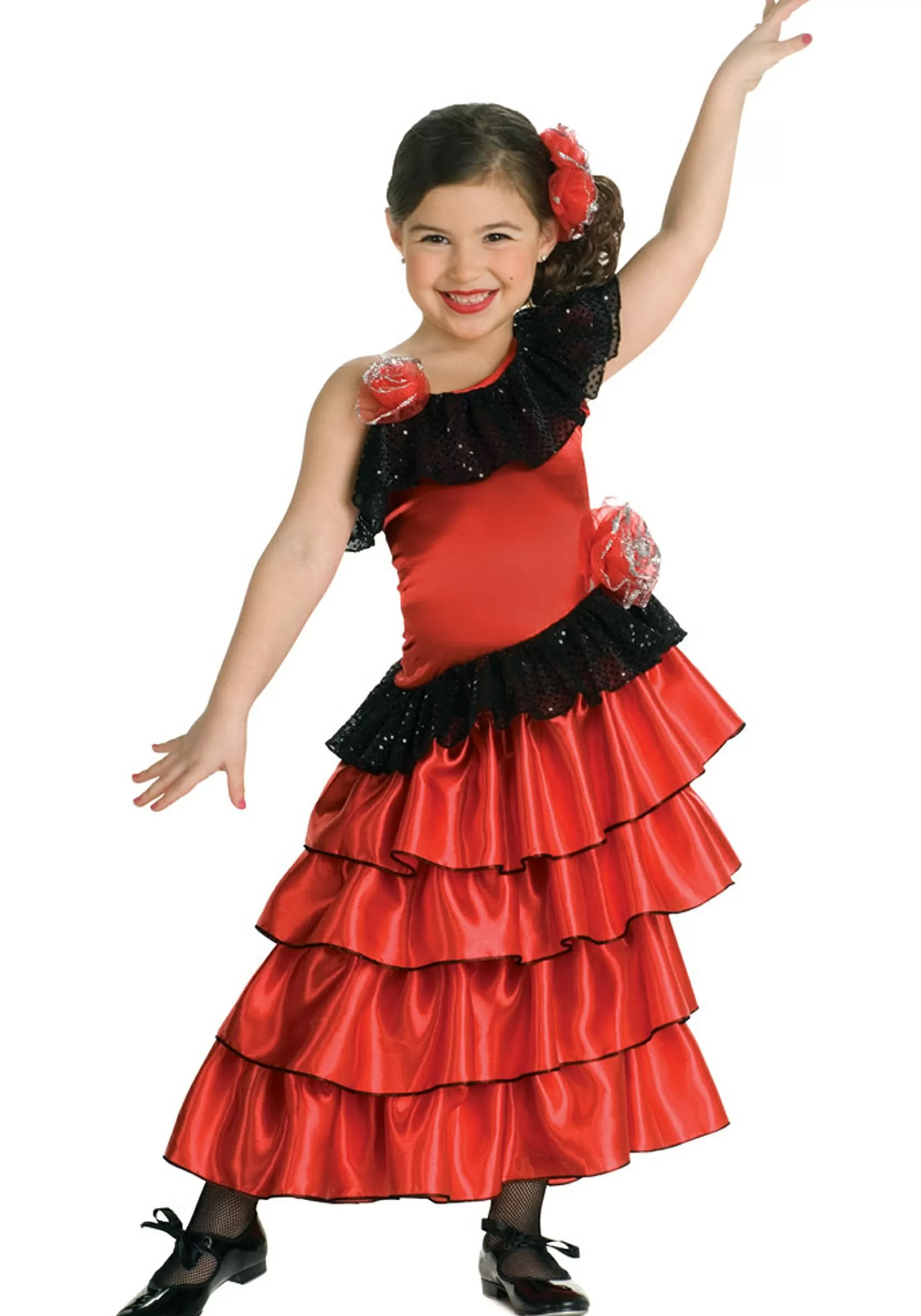 Outlet Rubies Costume Girls Spanish Flamenco Dancer Costume International Costumes