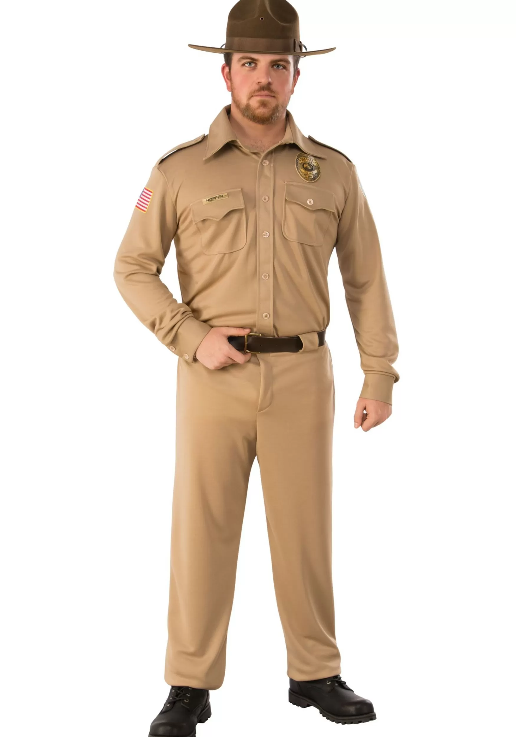 Fashion Rubies Costume Jim Hopper Adult Stranger Things Costume Tv / Movie Costumes