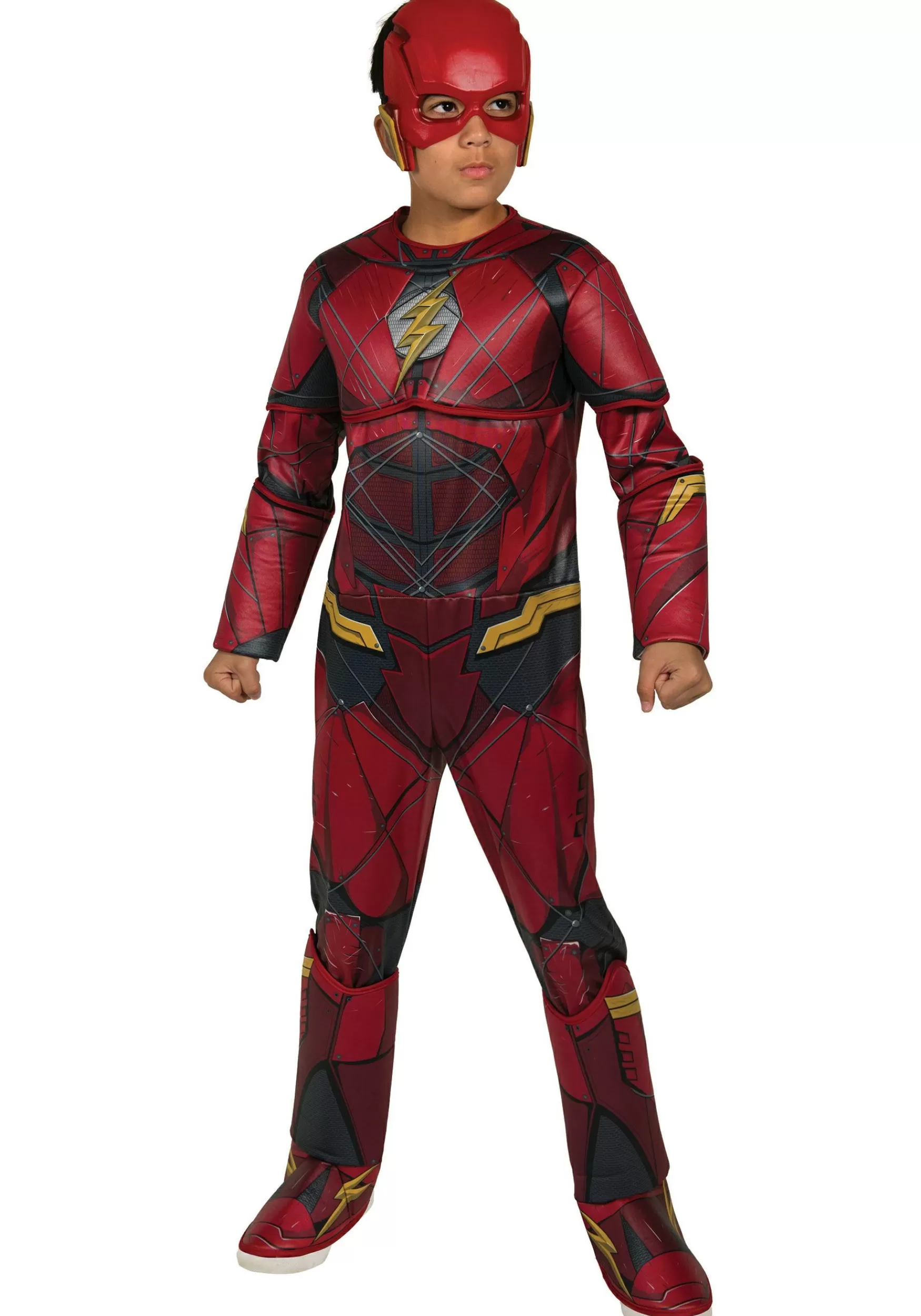 Outlet Rubies Costume Justice League Deluxe Flash Boys Costume Superhero Costumes