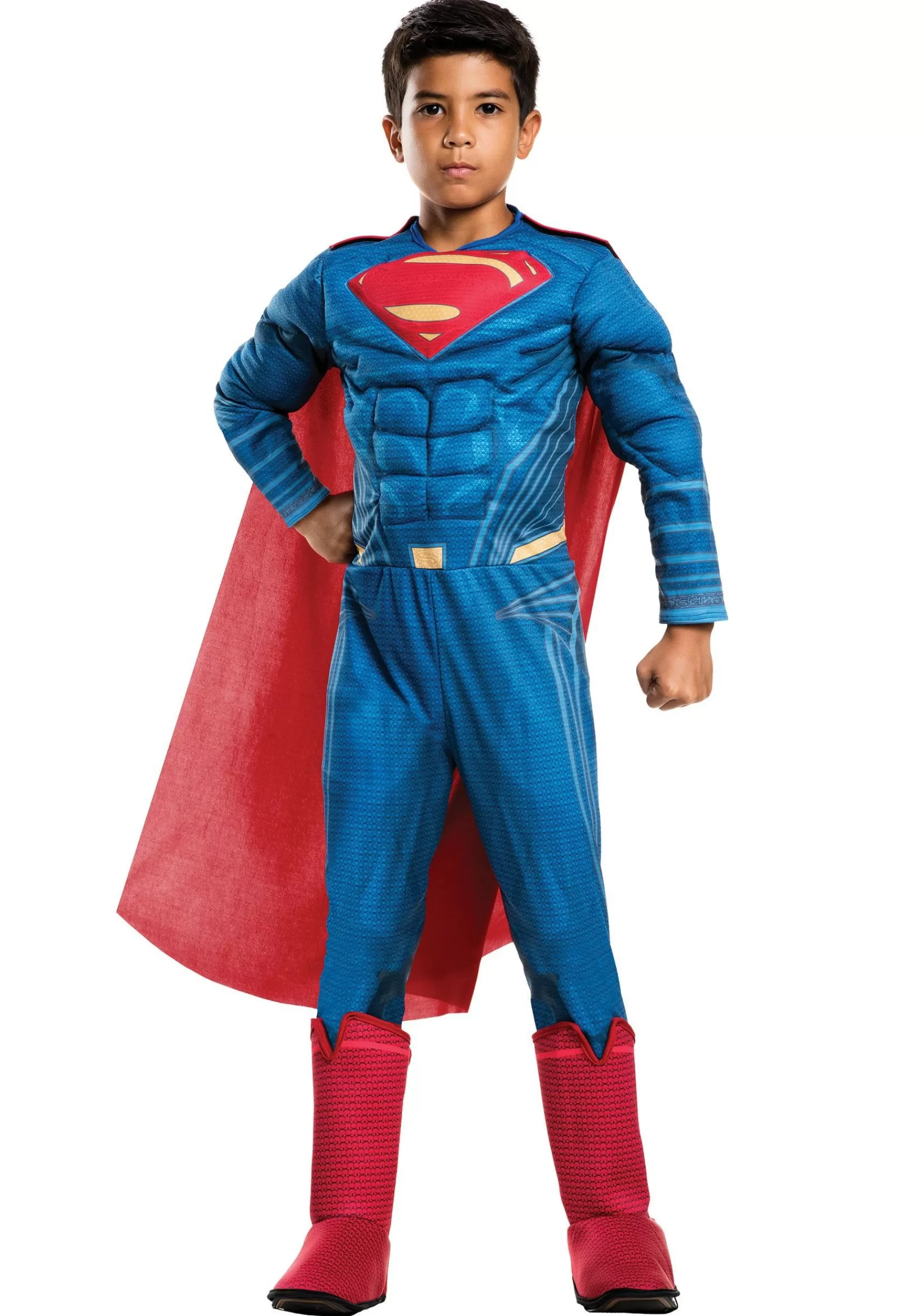 Clearance Rubies Costume Kid's Dawn Of Justice Deluxe Superman Costume Superhero Costumes