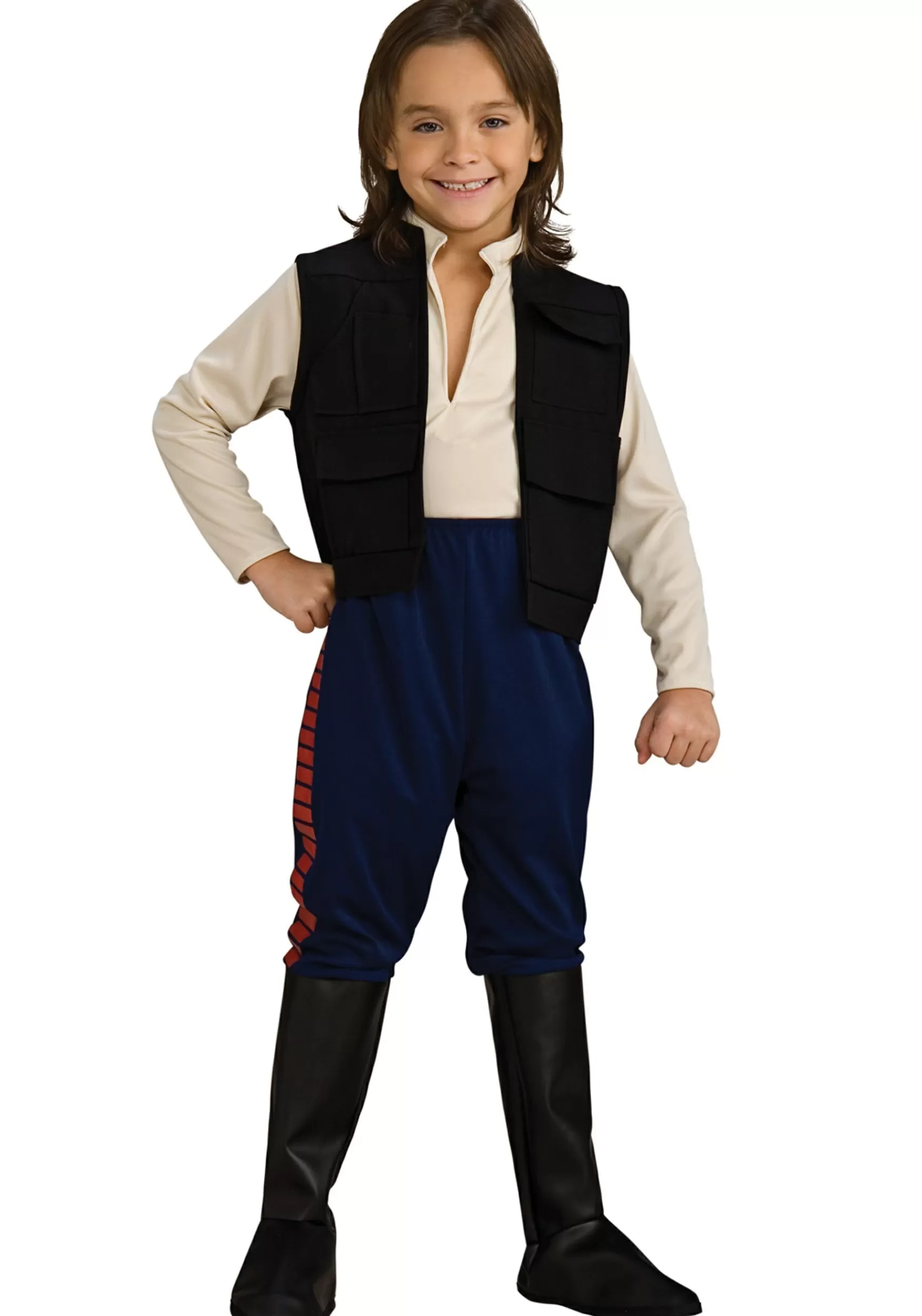 Flash Sale Rubies Costume Kid's Deluxe Han Solo Costume Star Wars Costumes