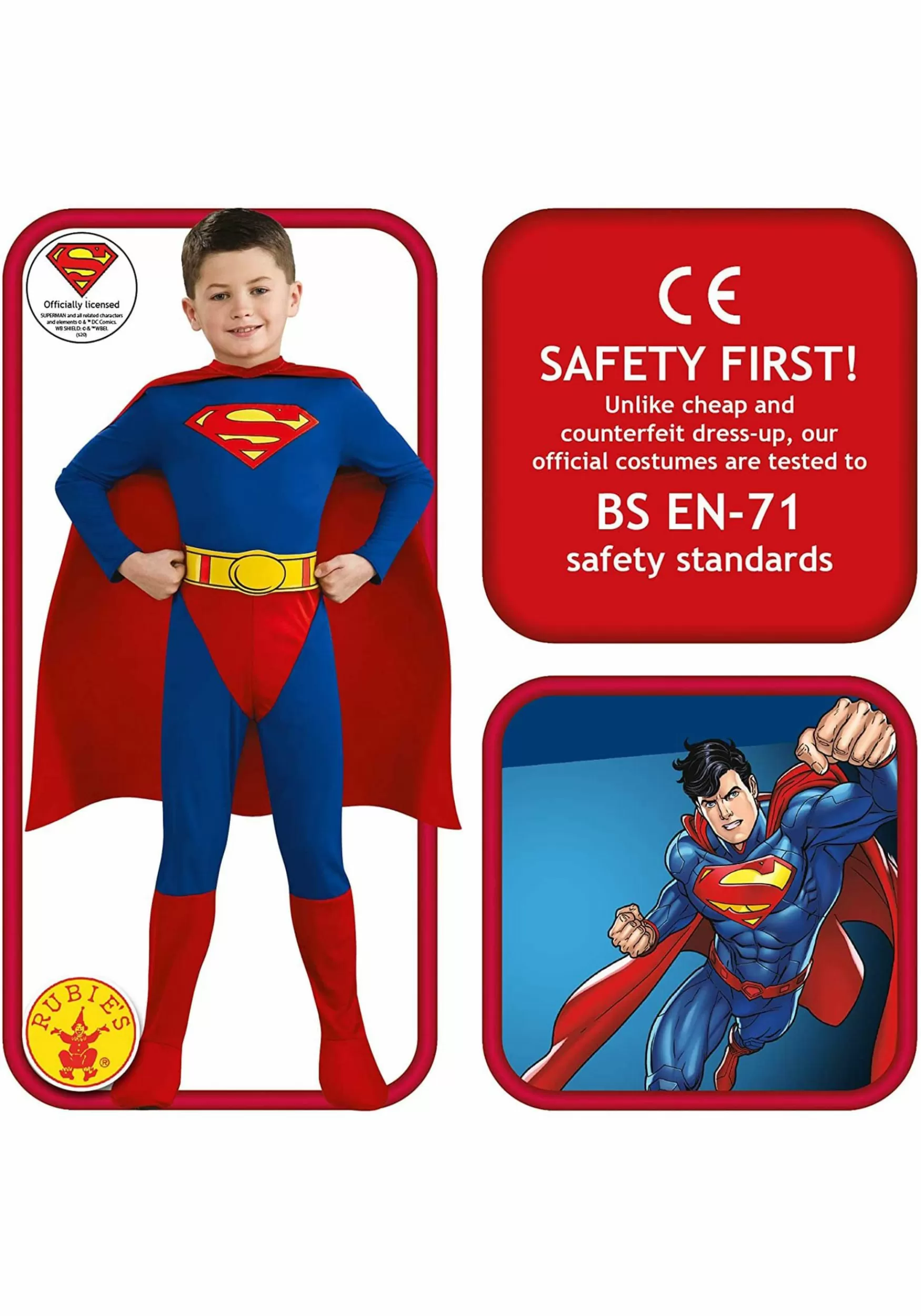 Sale Rubies Costume Kids Superman Costume Superhero Costumes