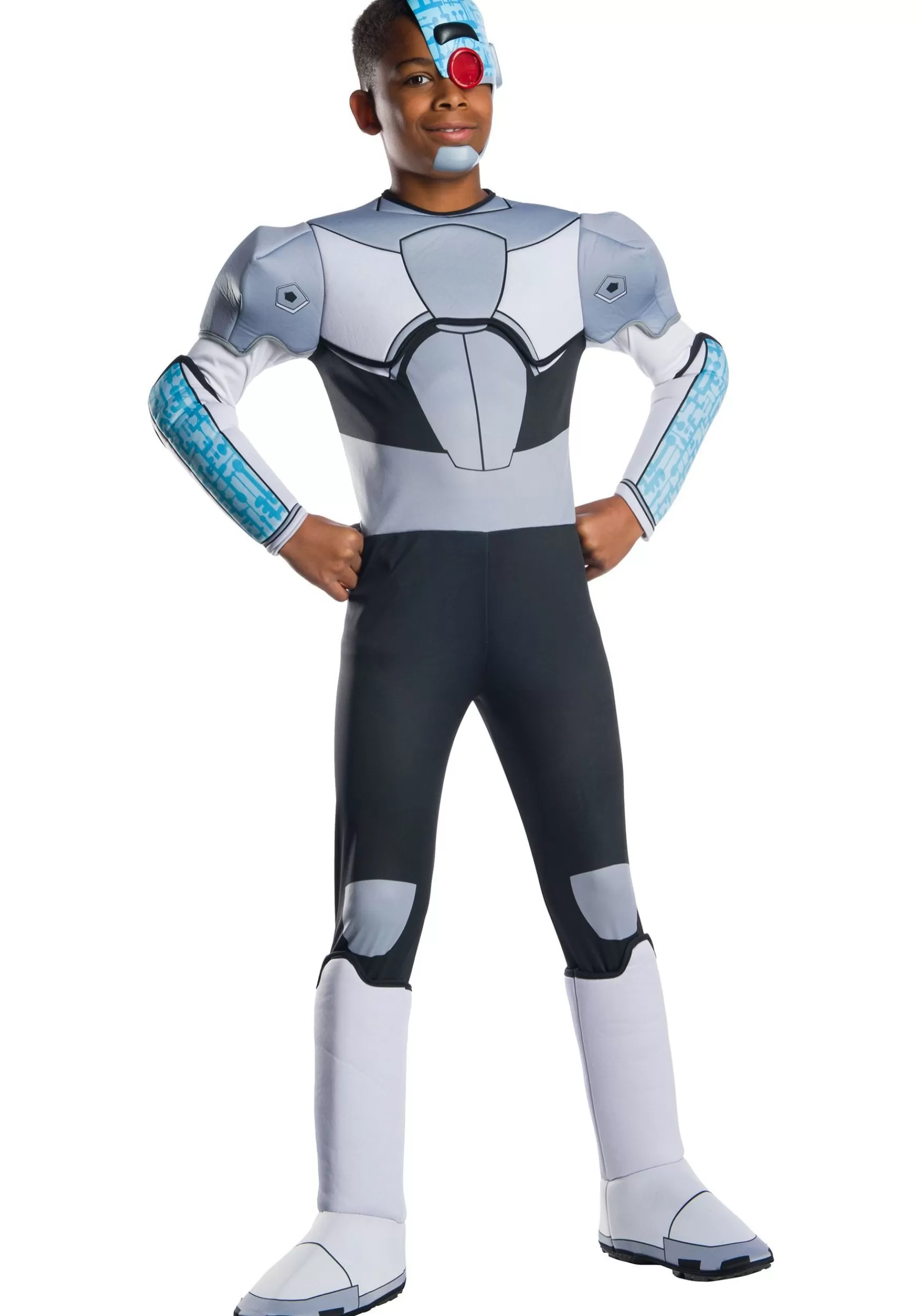 Sale Rubies Costume Kid's Teen Titans Cyborg Costume Superhero Costumes