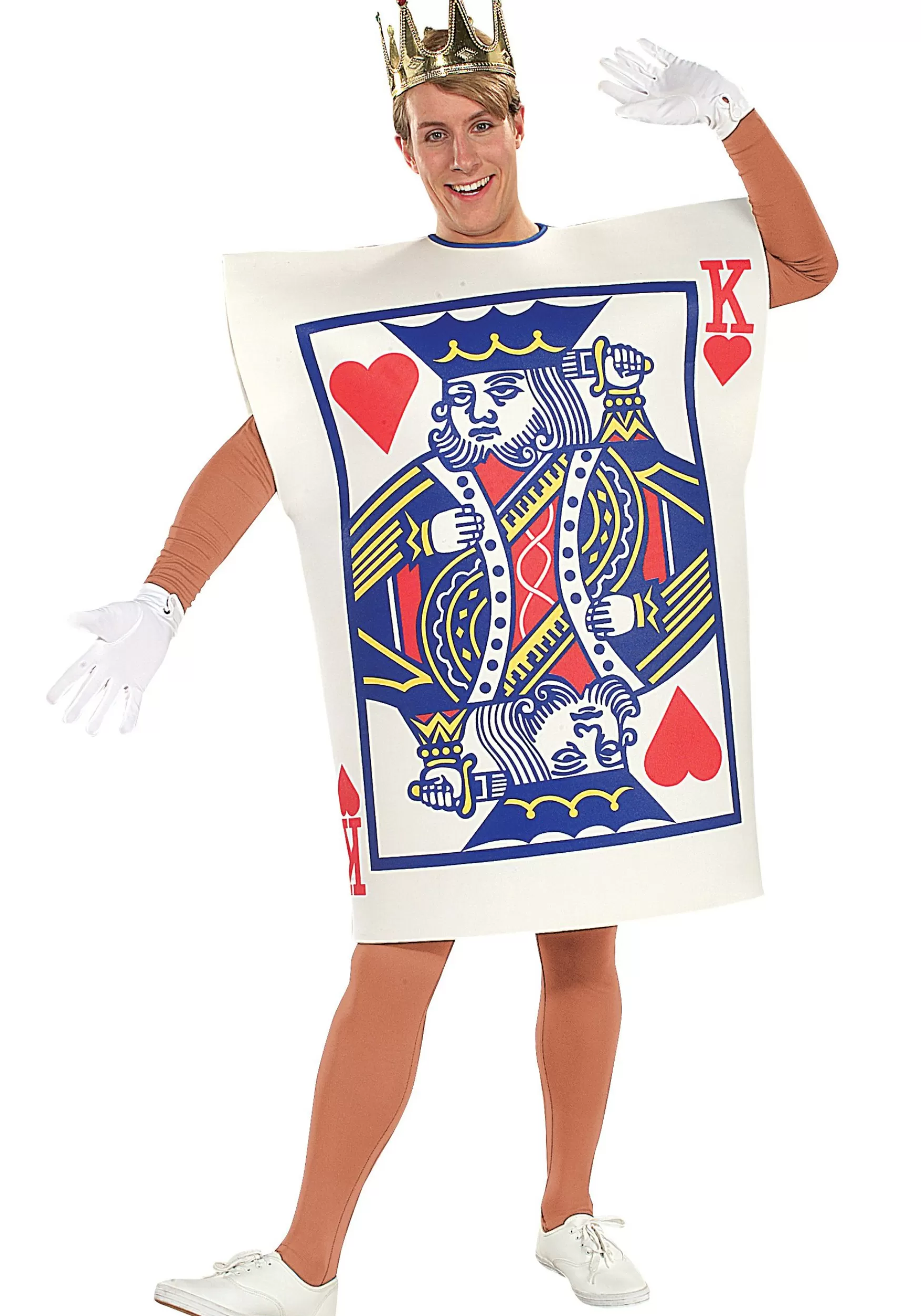 Hot Rubies Costume King Of Hearts Card Costume Storybook & Fairytale Costumes
