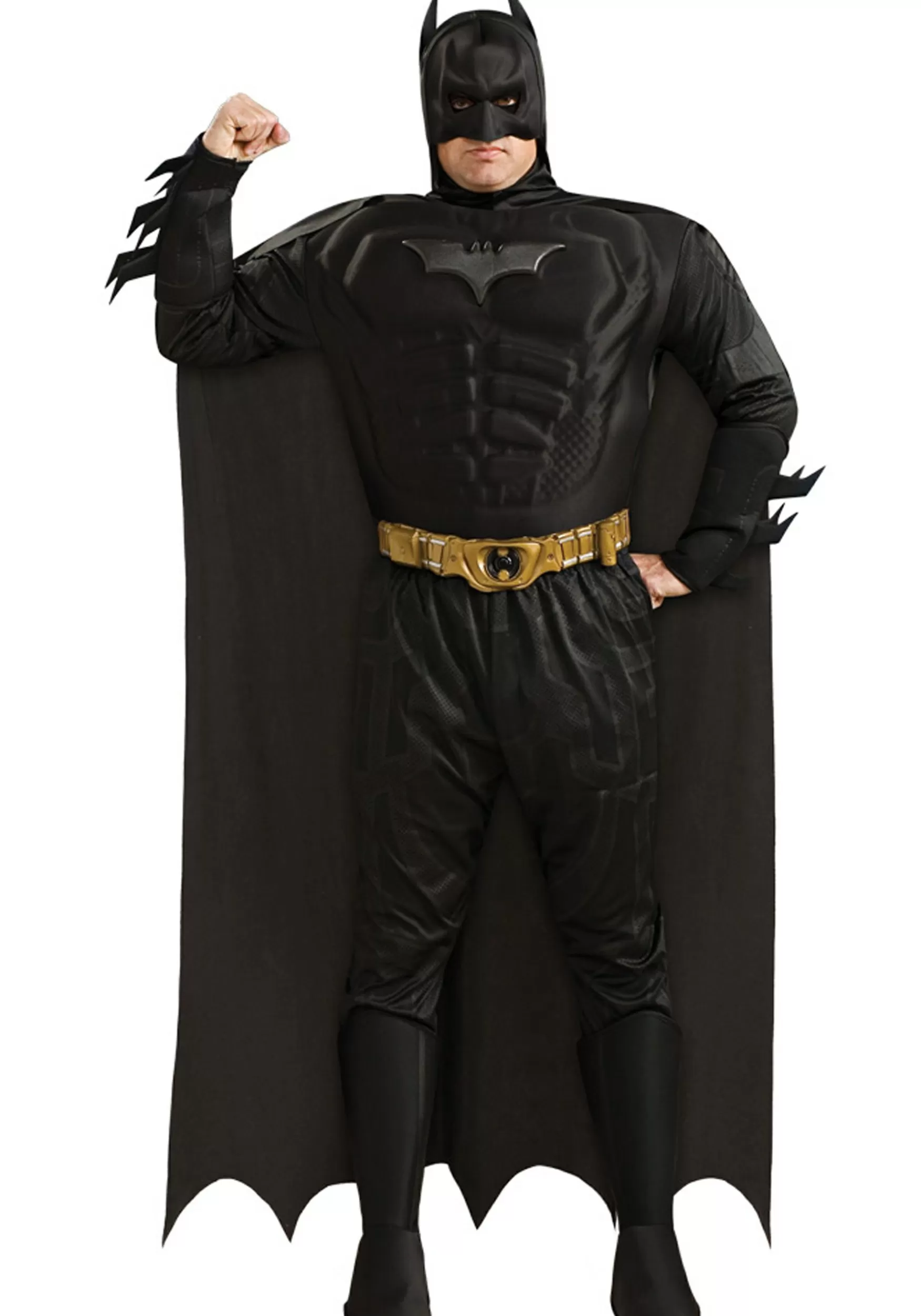 Fashion Rubies Costume Men's Plus Size Batman Costume Superhero Costumes
