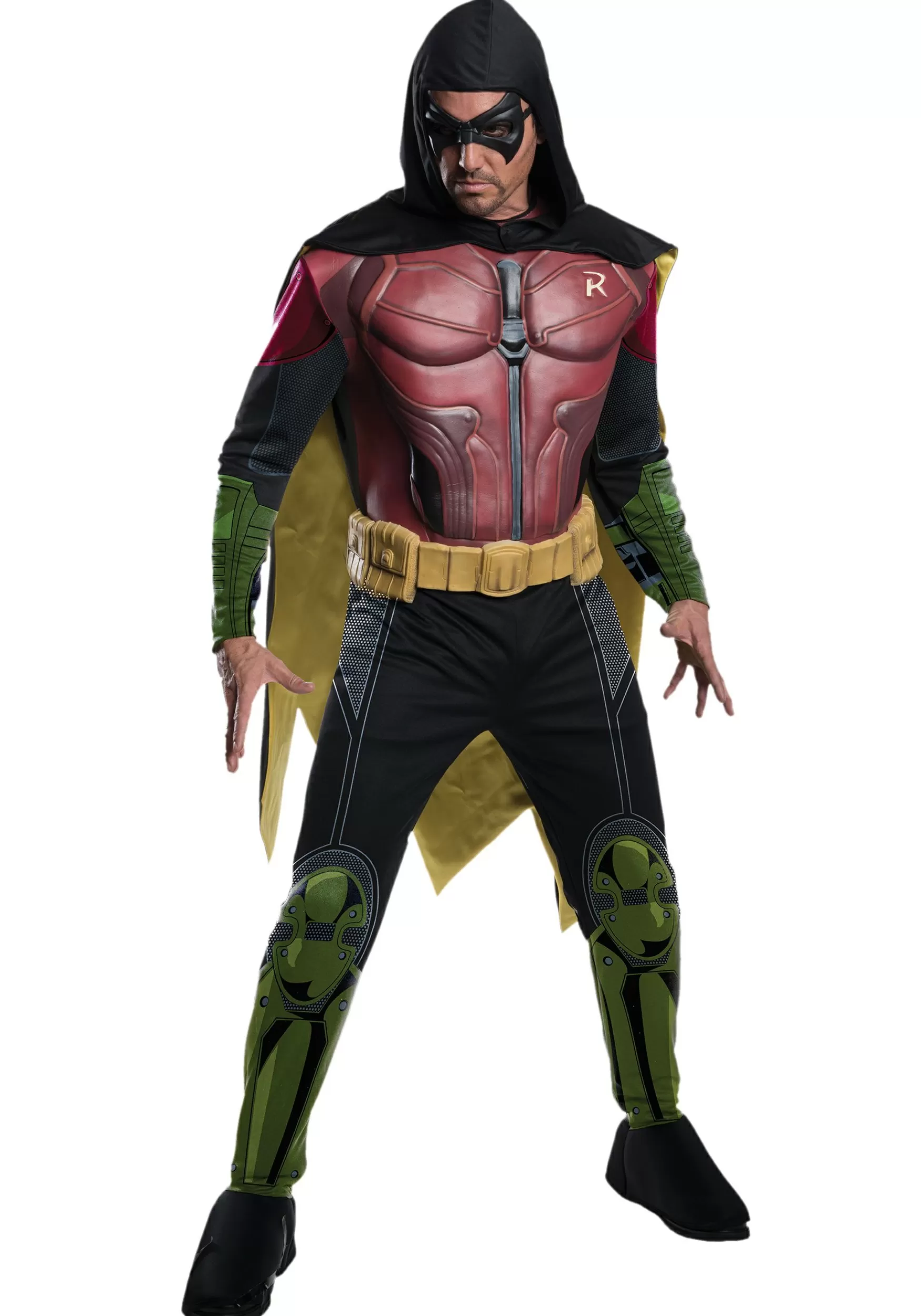 Sale Rubies Costume Men's Robin Arkham Origins Costume Superhero Costumes