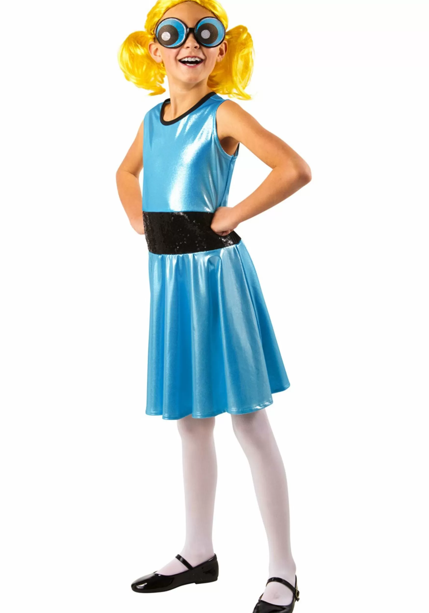 Store Rubies Costume Powerpuff Girls Bubbles Costume For Girls Superhero Costumes