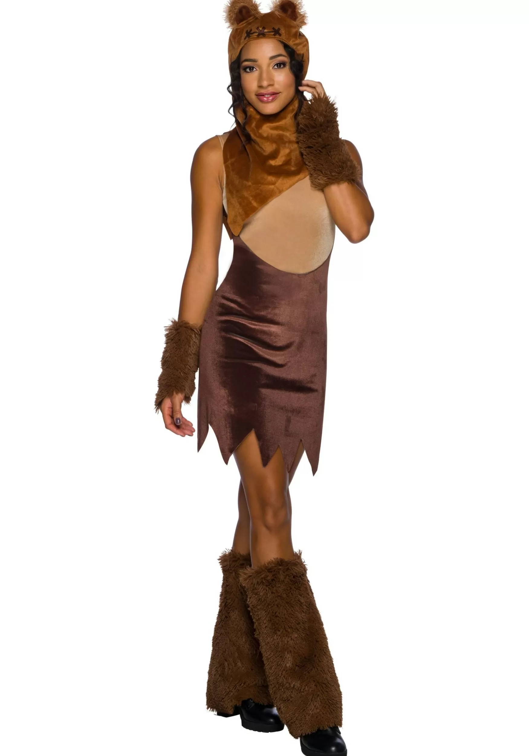 Sale Rubies Costume Star Wars Women's Ewok Dress Costume Star Wars Costumes