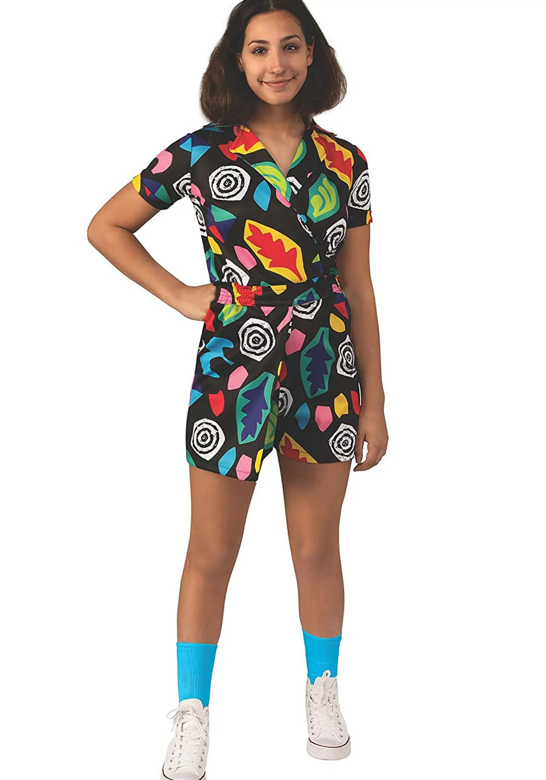 Hot Rubies Costume Stranger Things Eleven's Mall Dress Kids Costume Tv / Movie Costumes