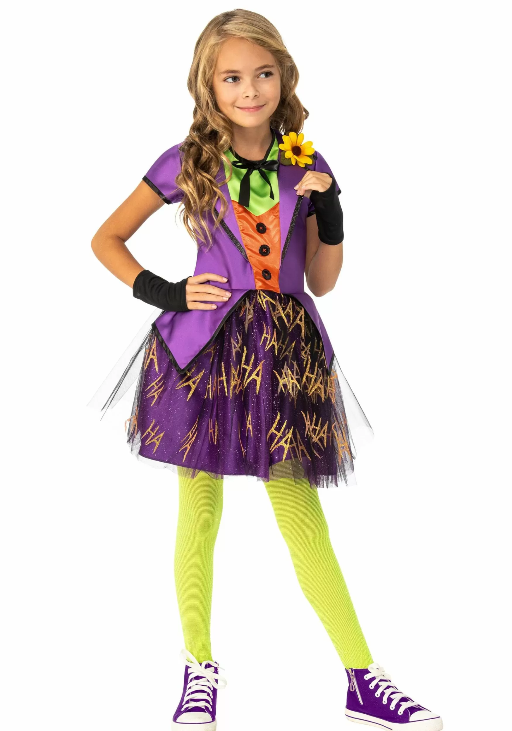 Discount Rubies Costume Super Villains Joker Costume For Girls Superhero Costumes