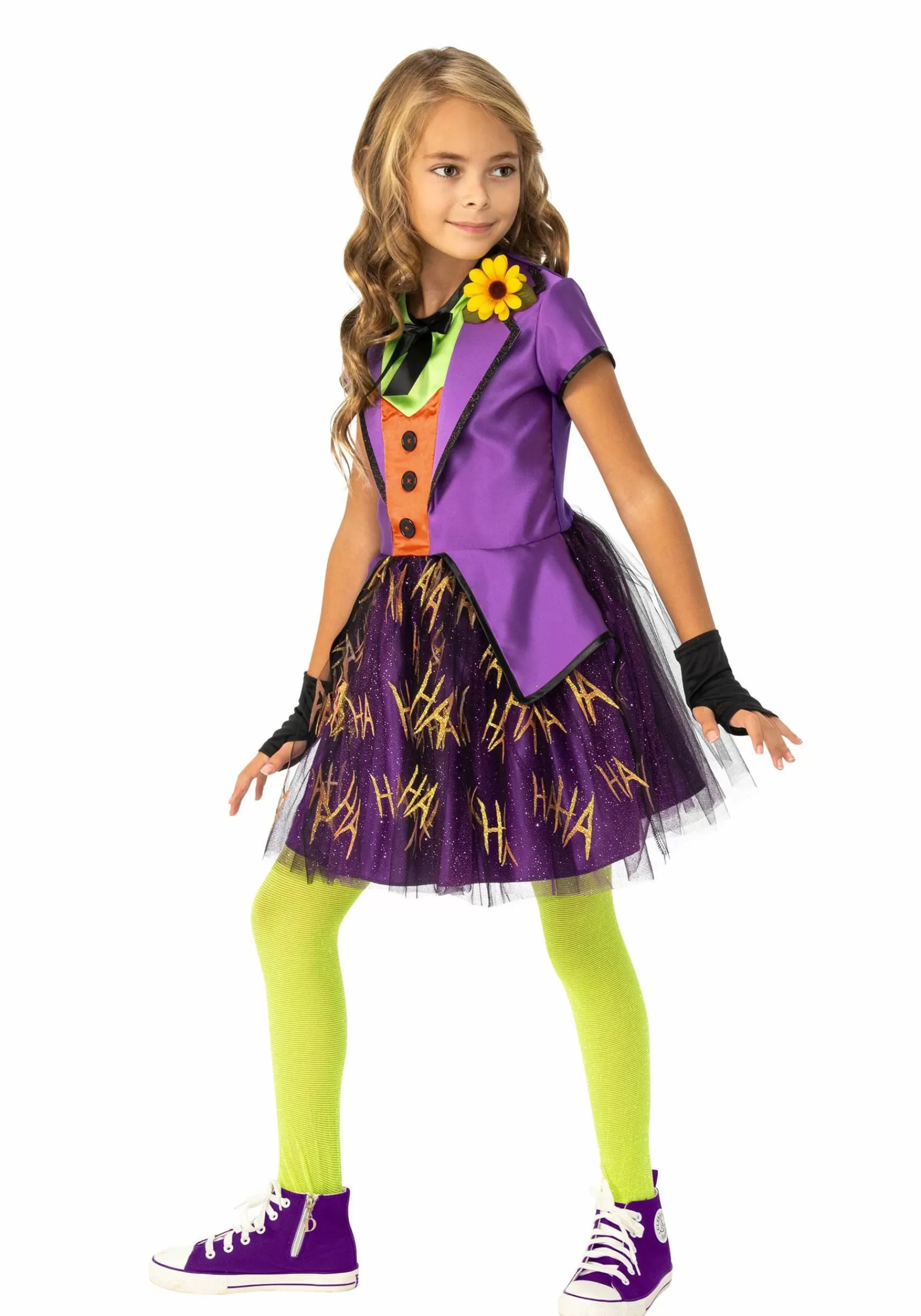 Discount Rubies Costume Super Villains Joker Costume For Girls Superhero Costumes