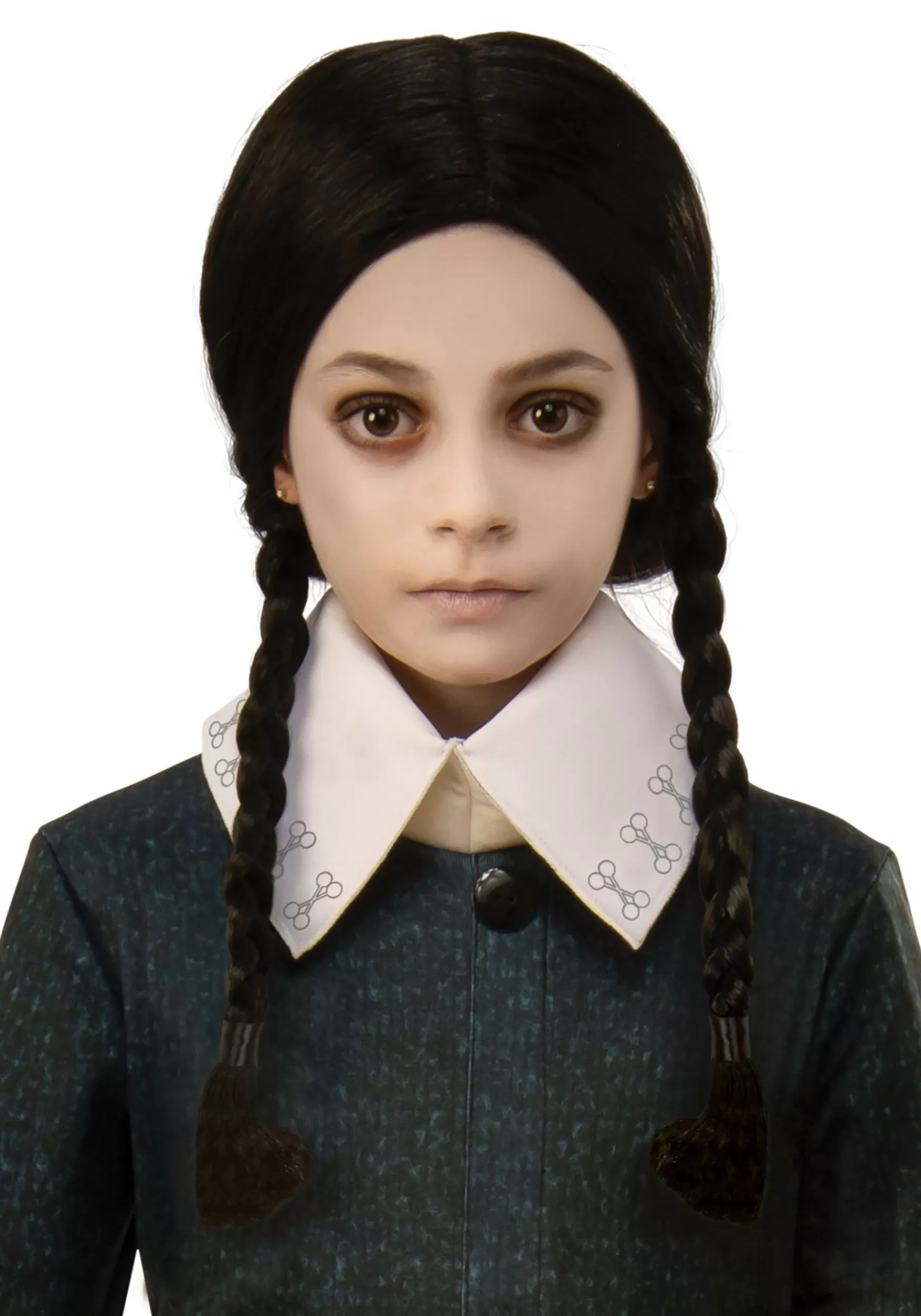 Cheap Rubies Costume The Addams Family Child Wednesday Wig Accessory Tv / Movie Costumes