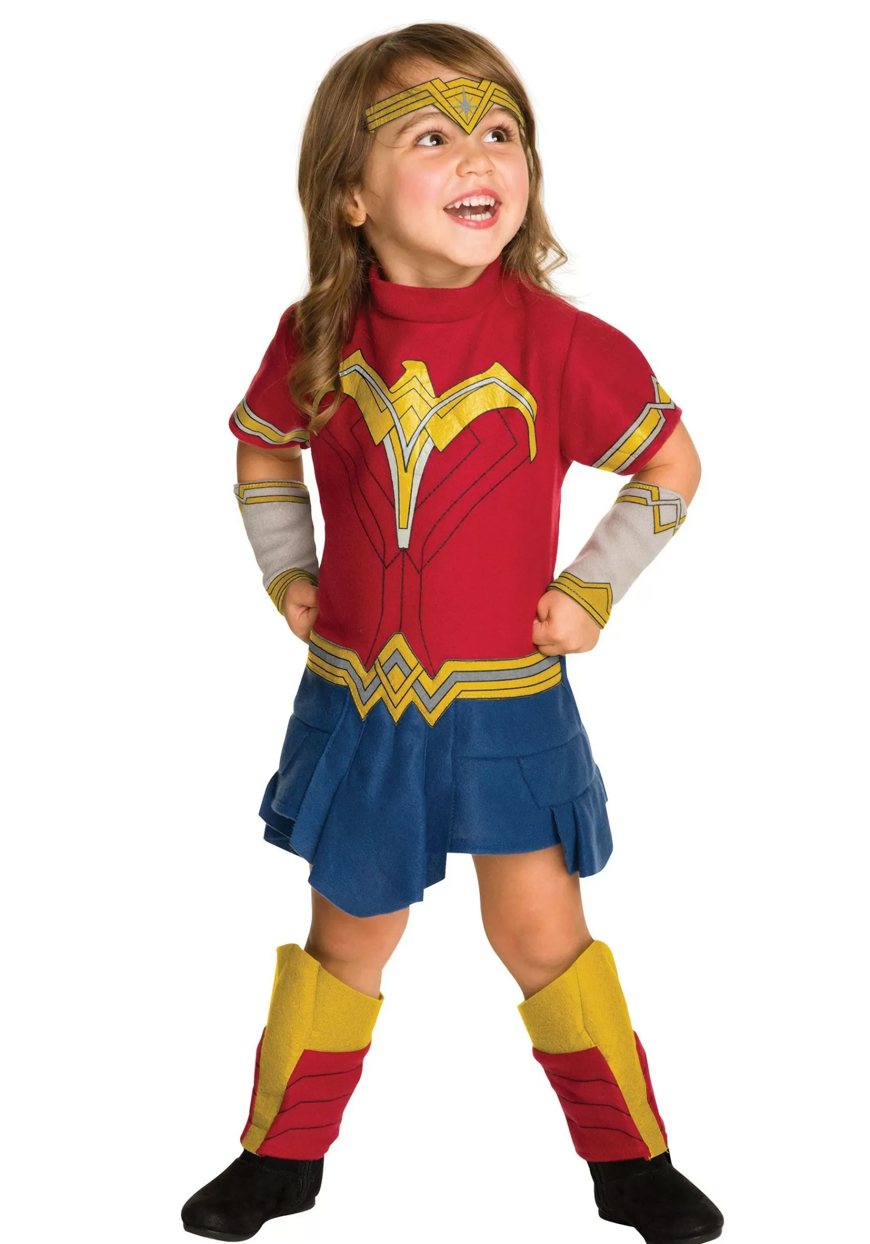 Clearance Rubies Costume Toddler Wonder Woman Fleece Costume Superhero Costumes