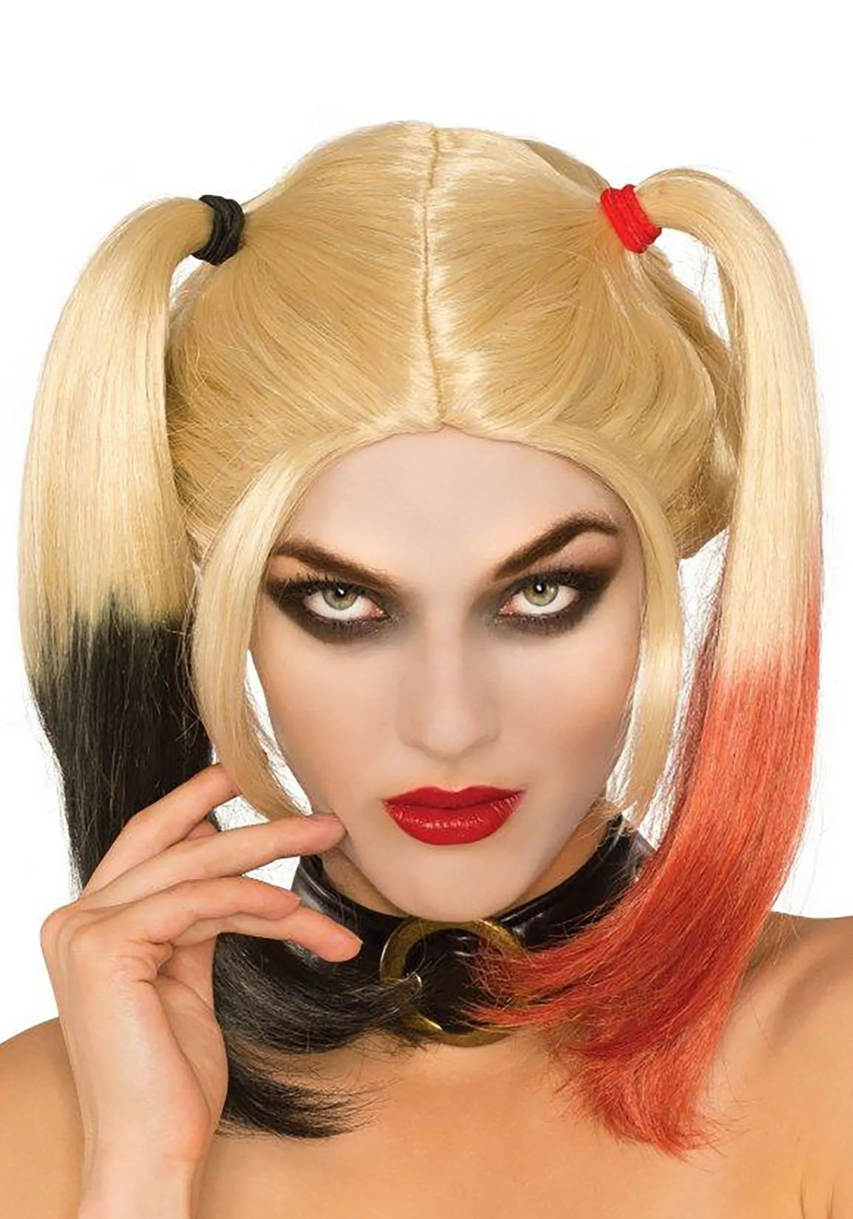Best Sale Rubies Costume Women's Deluxe Harley Quinn Wig Superhero Costumes