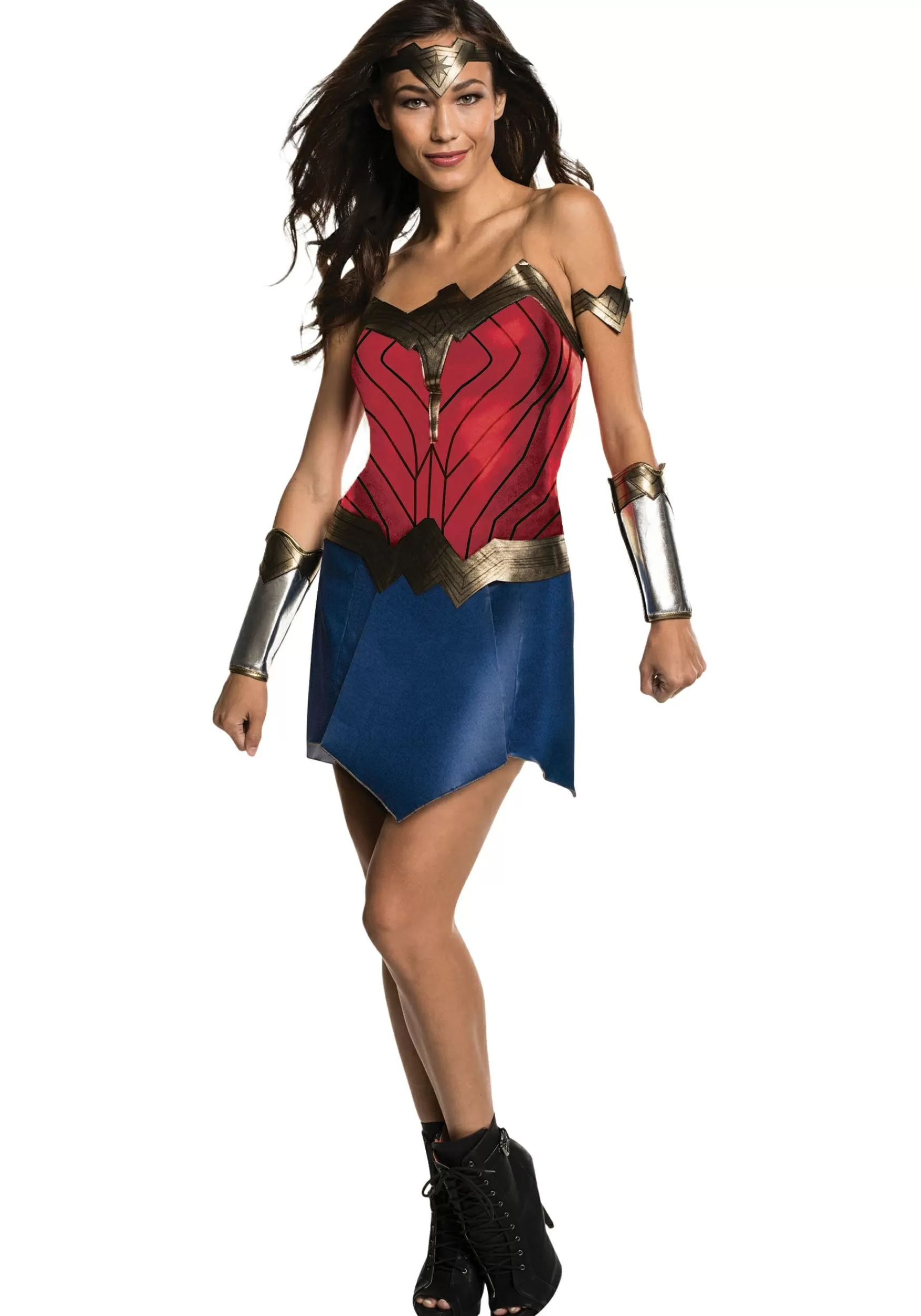 Hot Rubies Costume Wonder Woman Classic Women's Costume Superhero Costumes